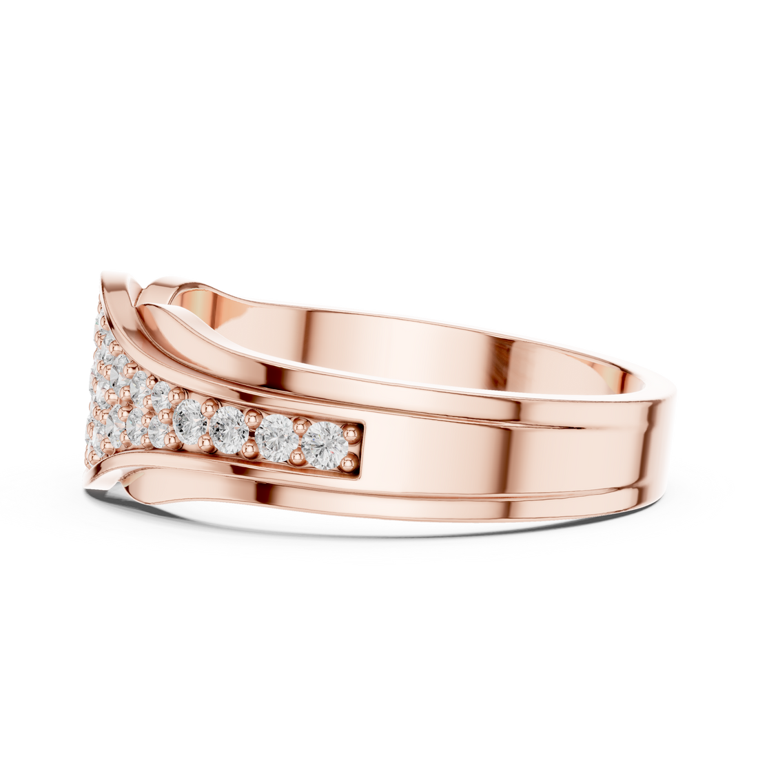 Diamond tennis bracelet with uniform sparkle.