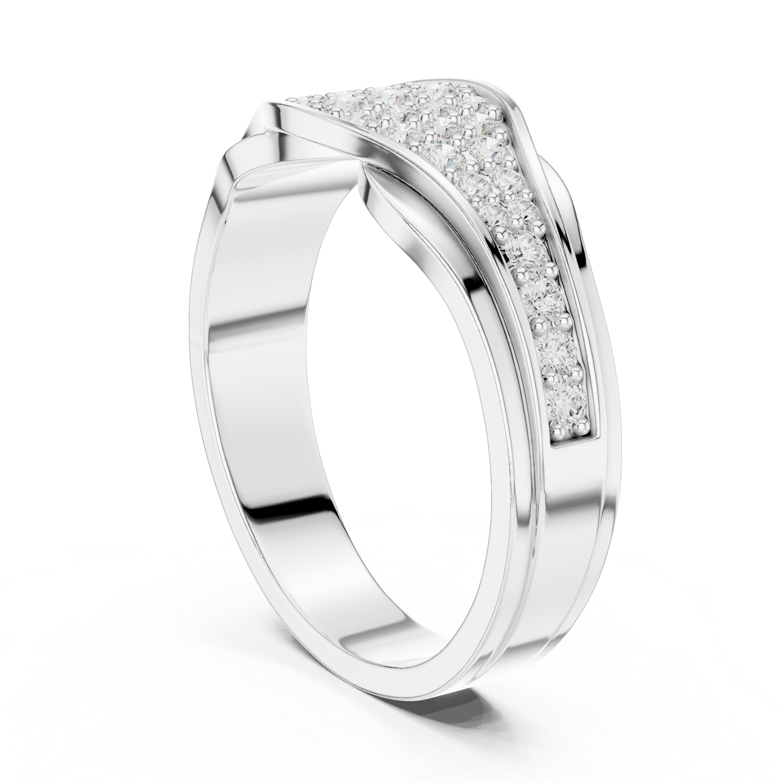 Adjustable chain bracelet with sliding clasp.