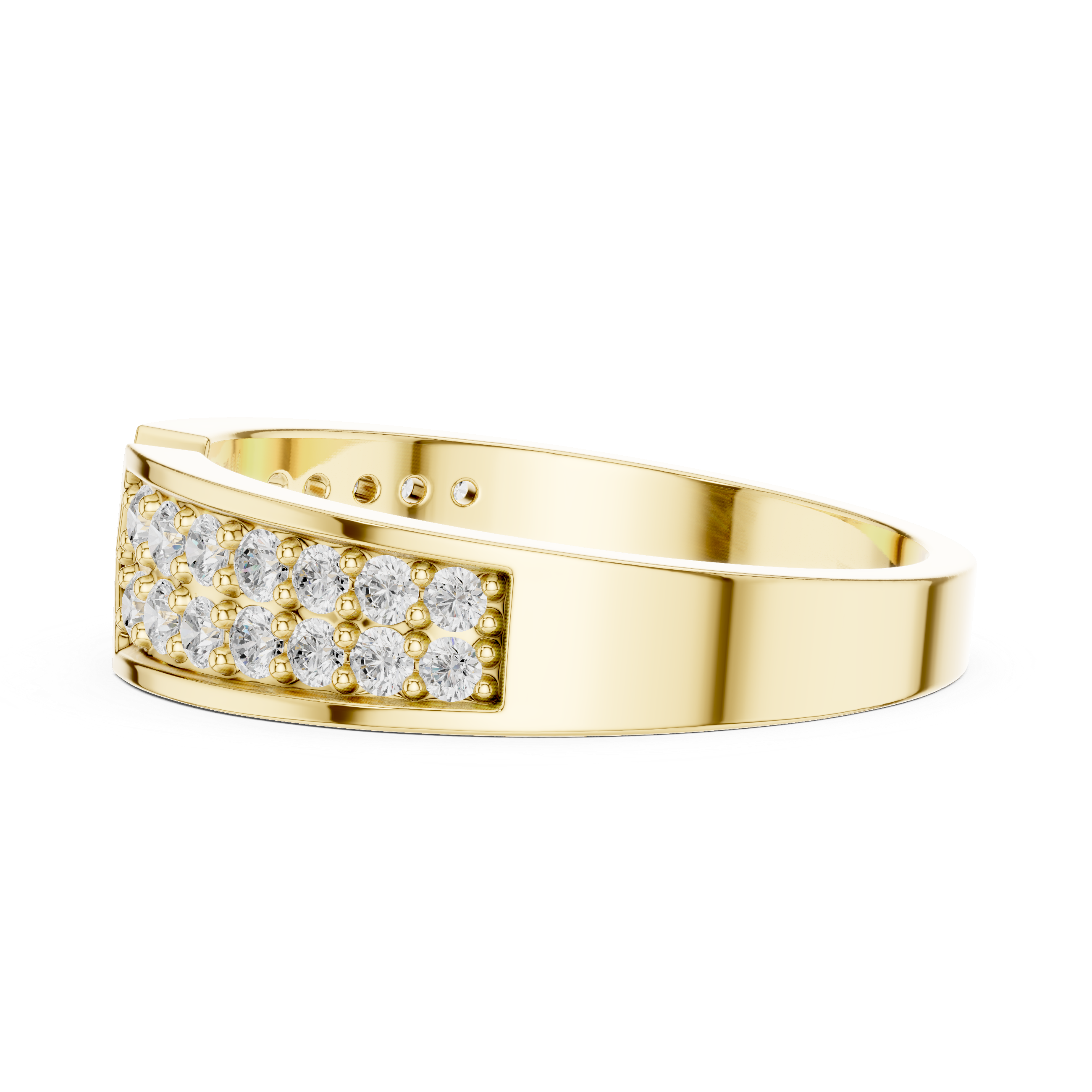 Silver chain anklet with smooth links.