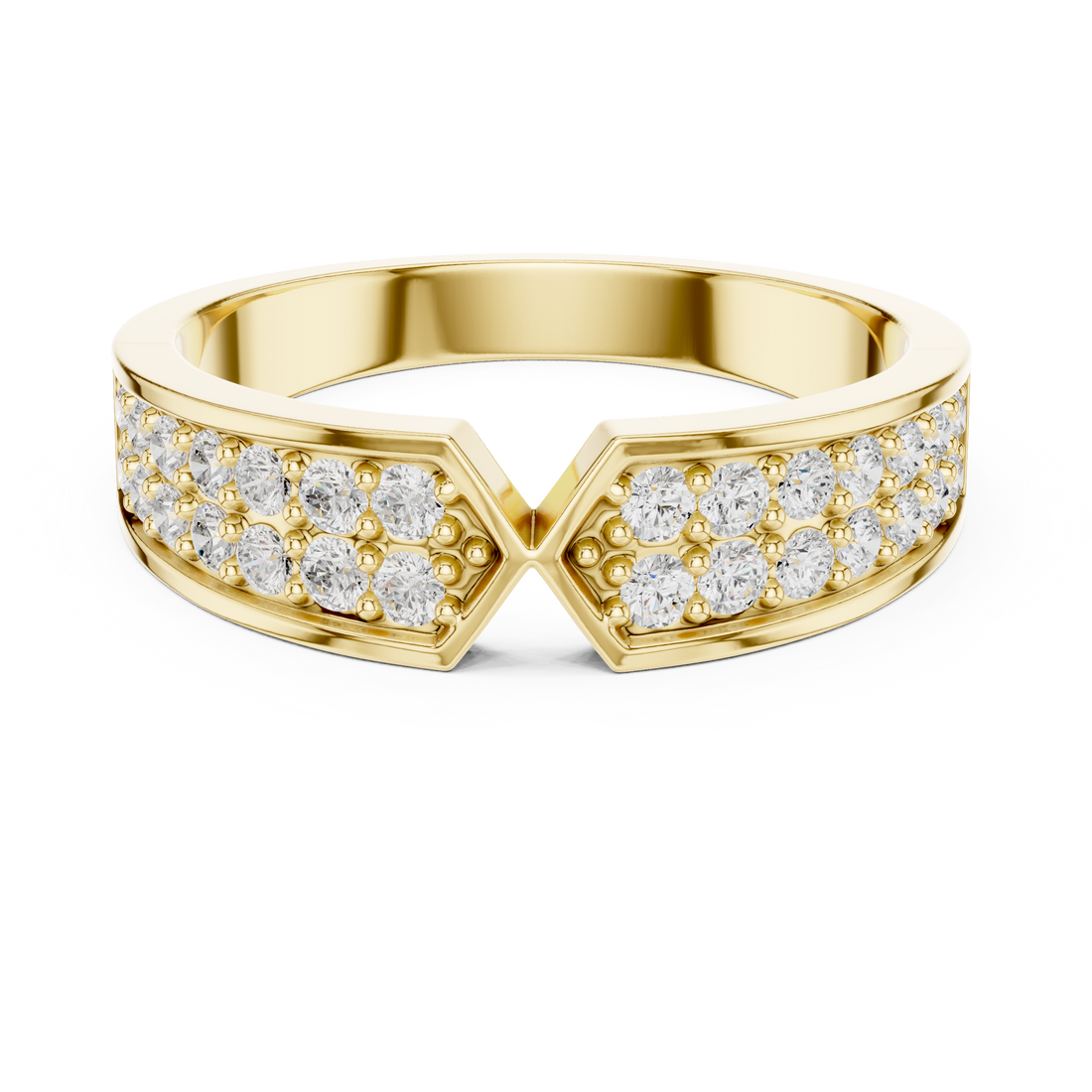 Gold anklet with delicate bead detail.