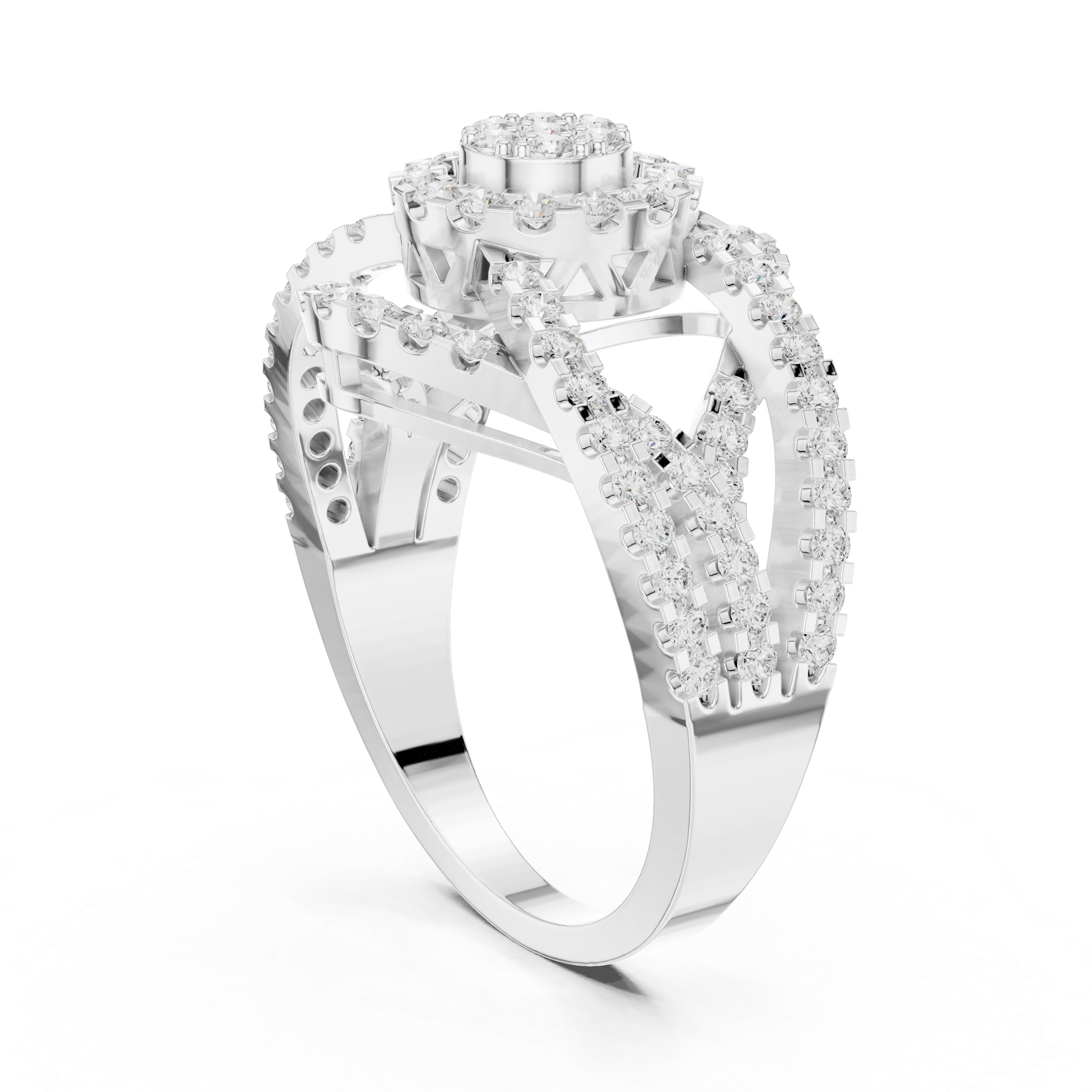 Adjustable silver toe ring with sleek band.