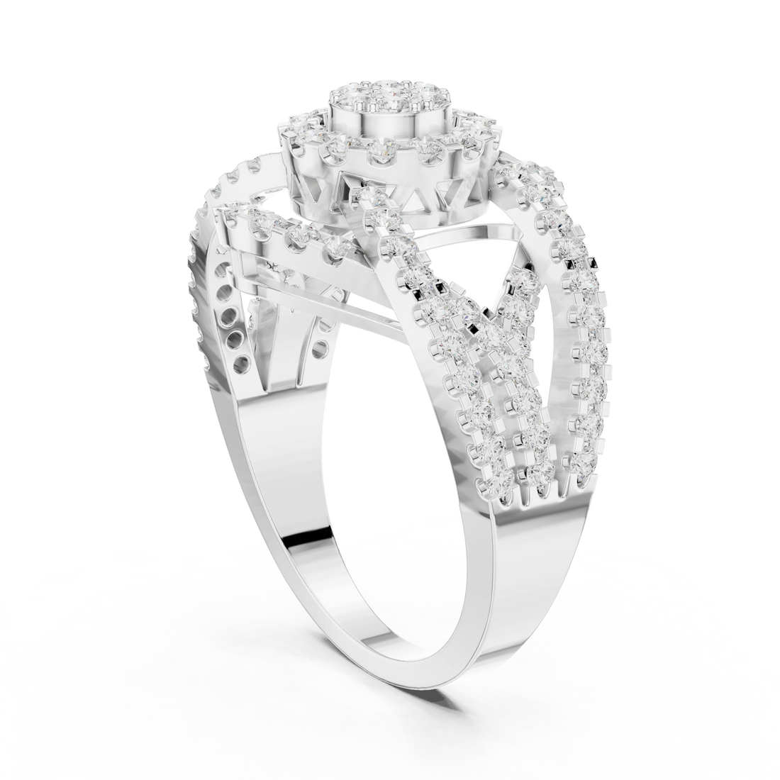 Adjustable silver toe ring with sleek band.