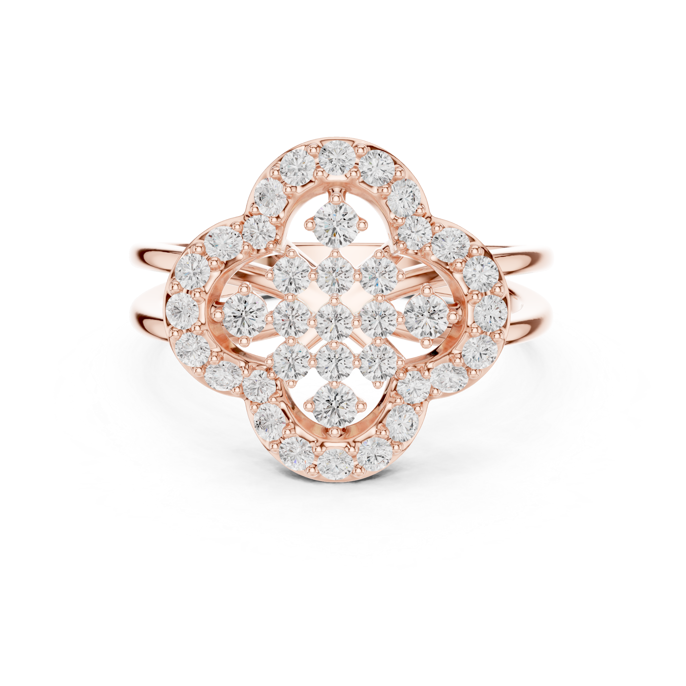 Decorative vintage brooch with antique style.