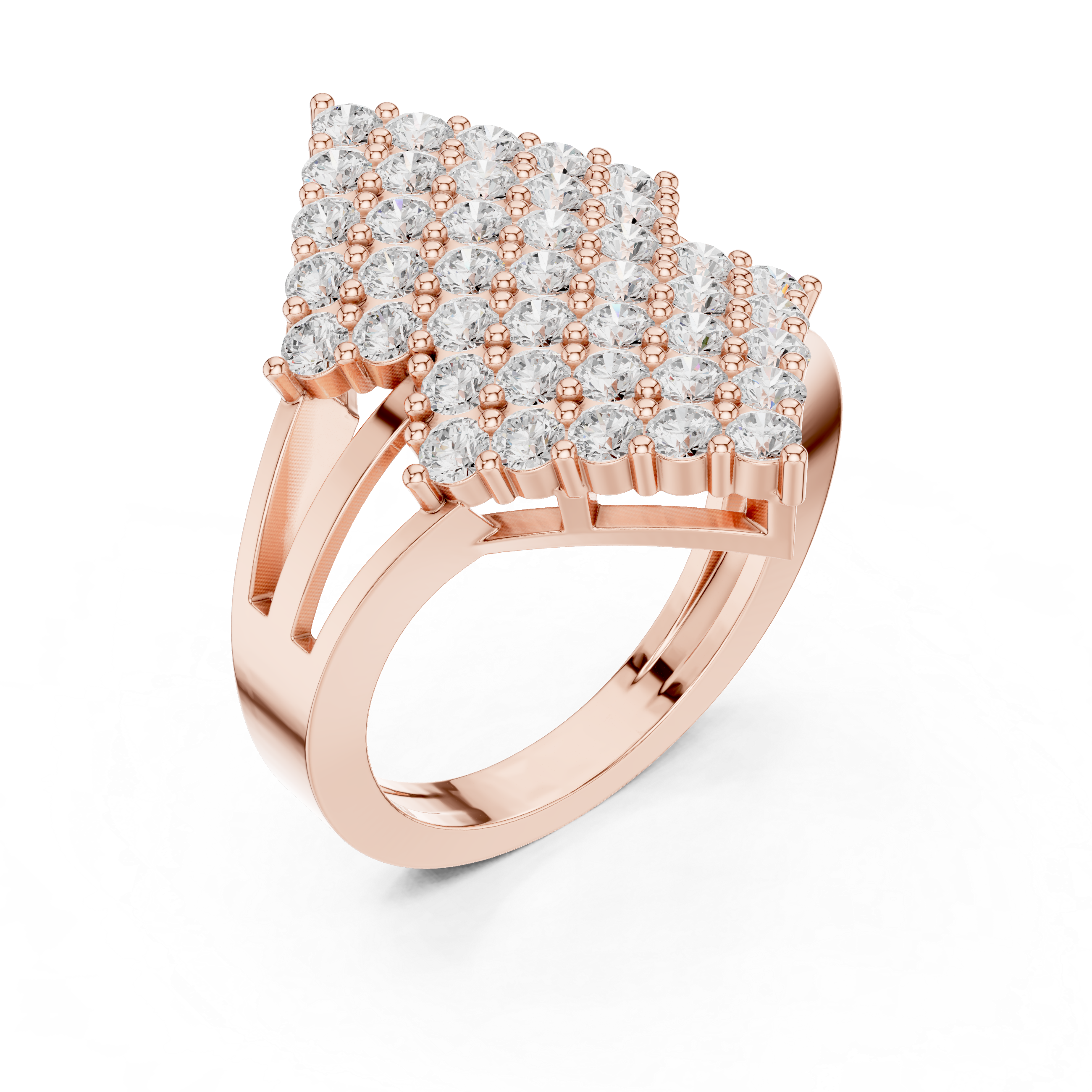Classic diamond stud earrings with sparkle.