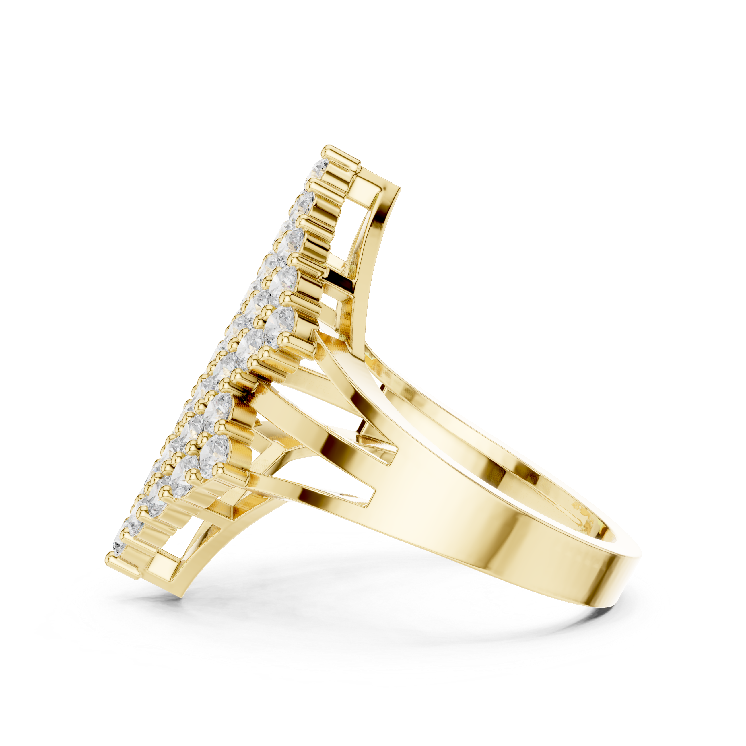 Engraved bangle with floral pattern design.