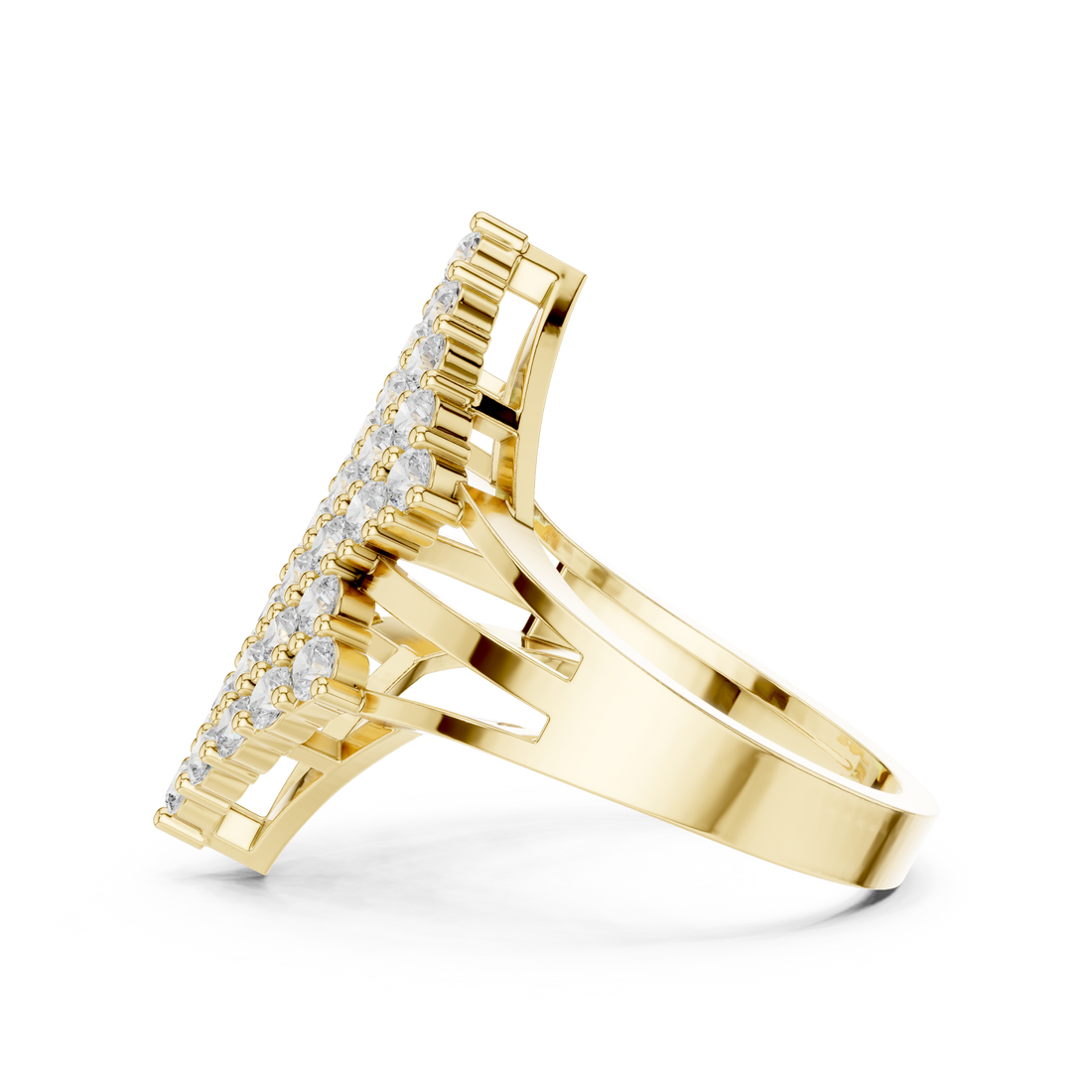 Engraved bangle with floral pattern design.