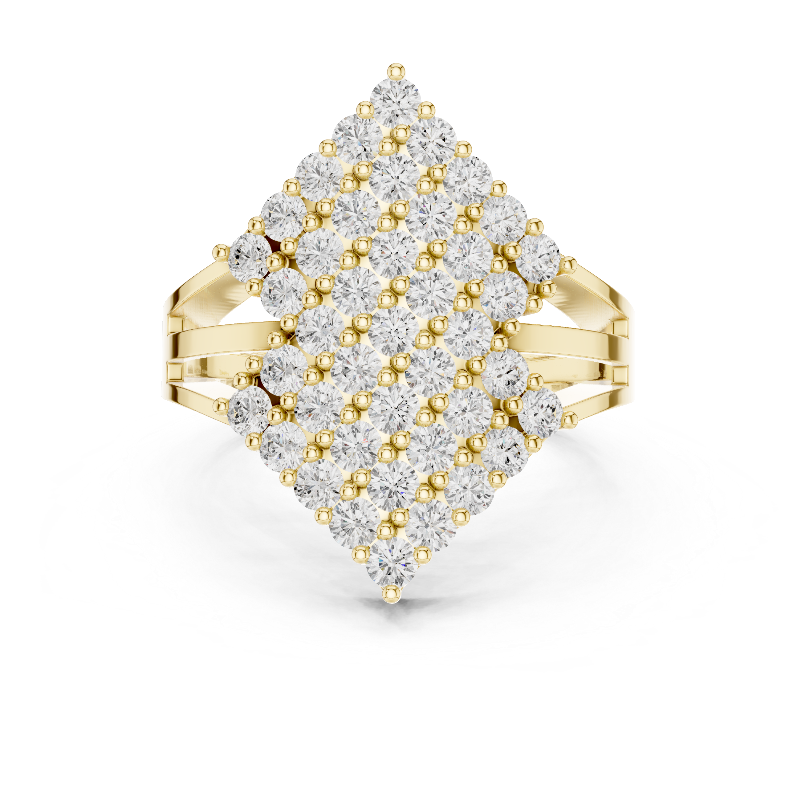 Lightweight stackable bangle with slim profile.