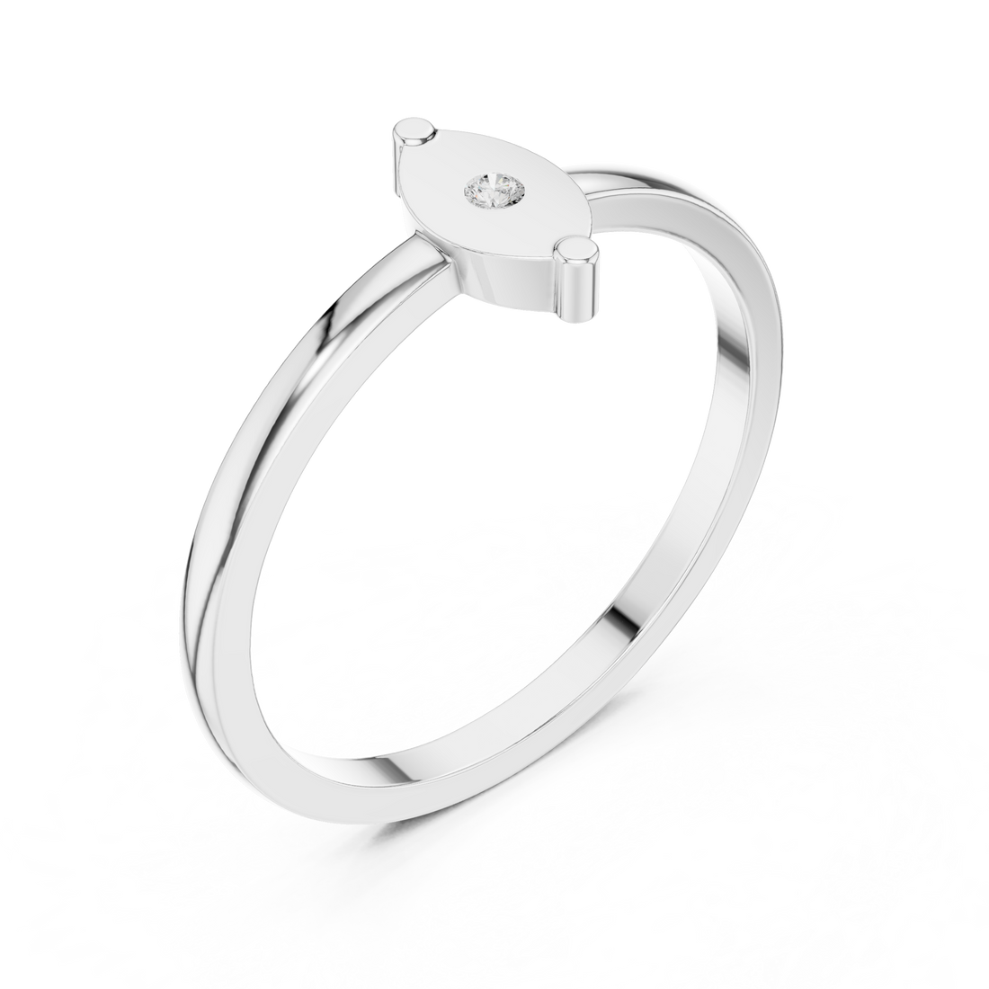Long chain earrings with sleek finish.