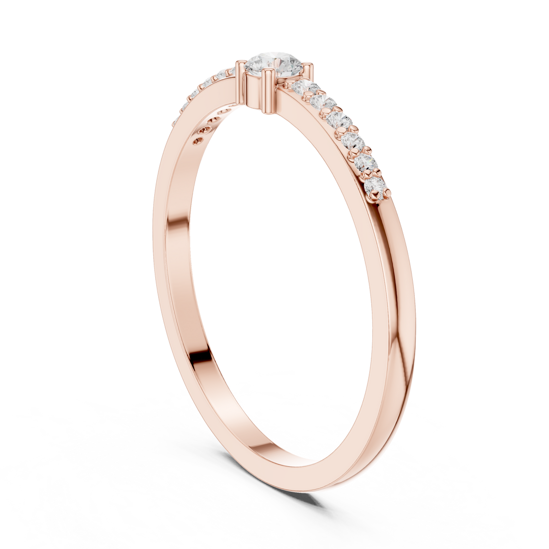 Classic gold chain bracelet with smooth finish.