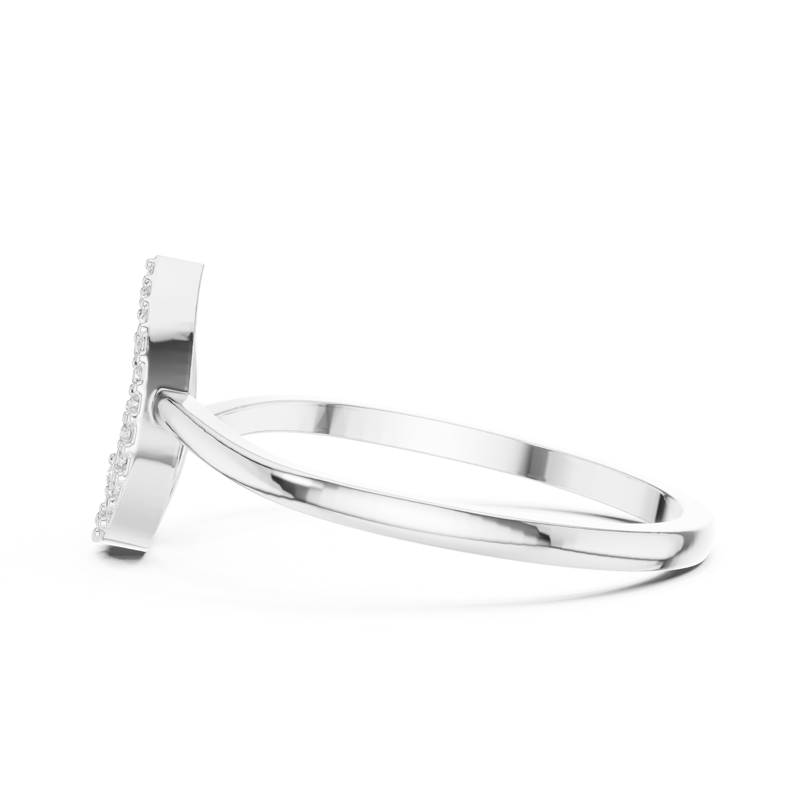 Classic pendant necklace with fine chain.