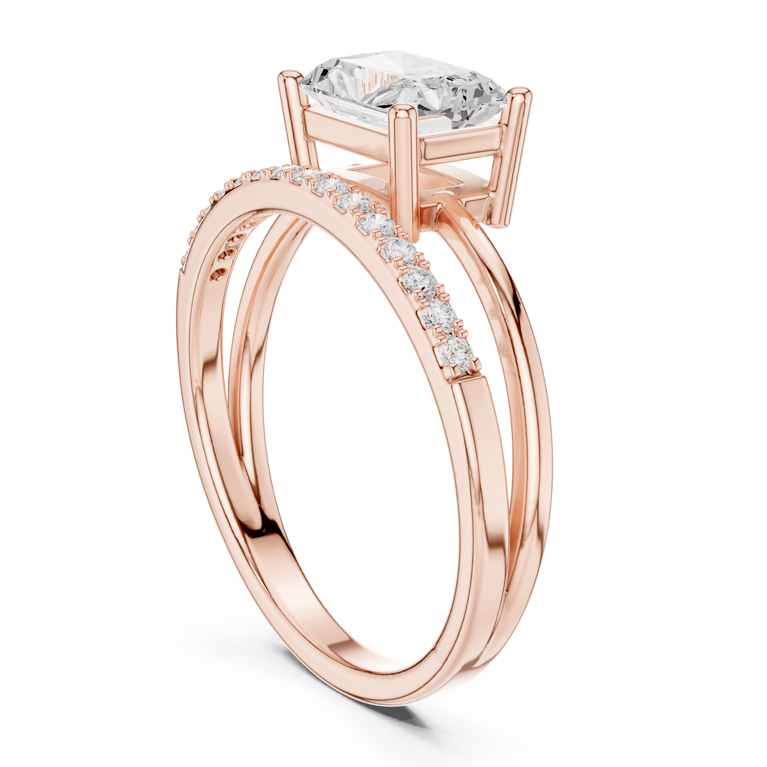Bold gemstone ring with modern setting.