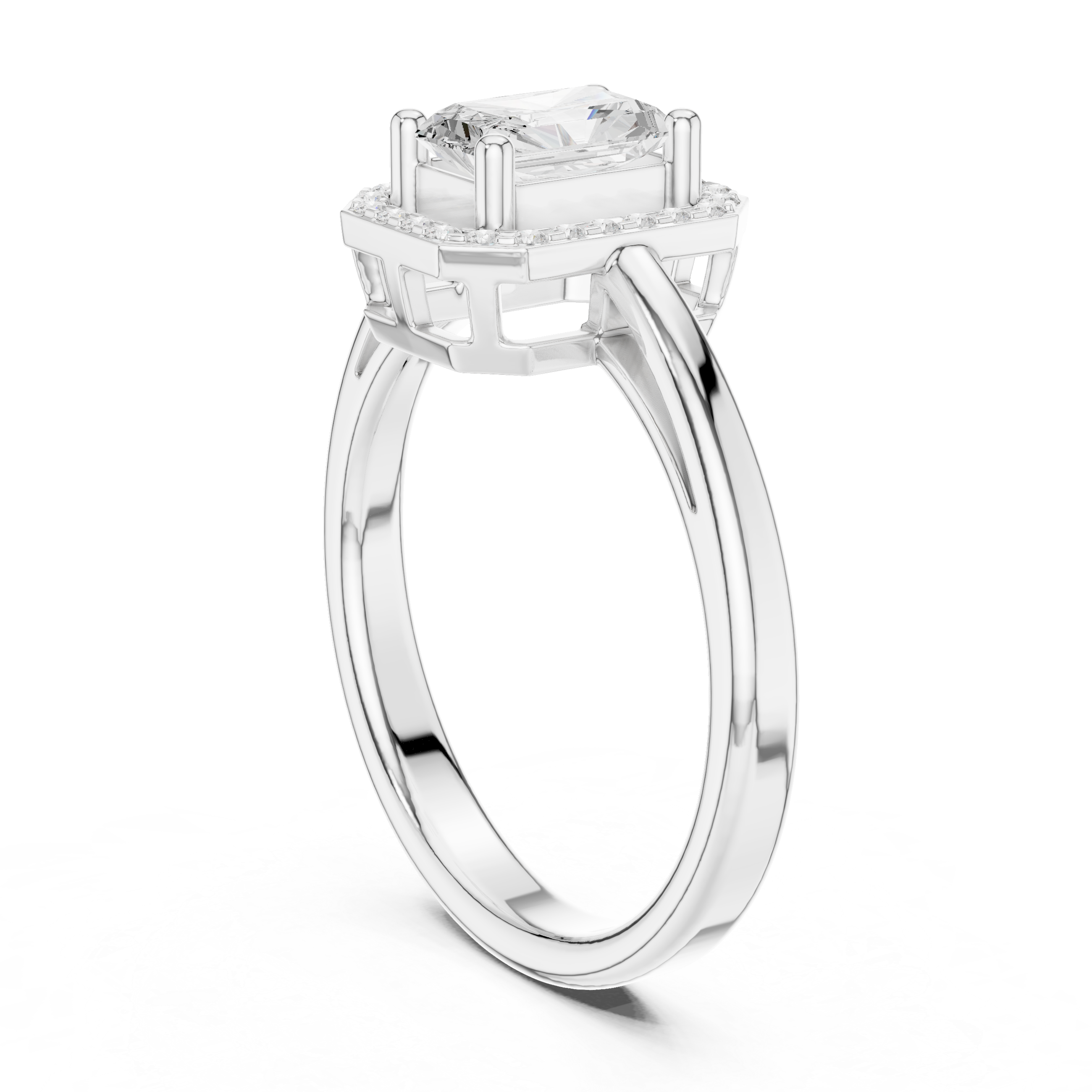 Decorative gemstone toe ring with shine.