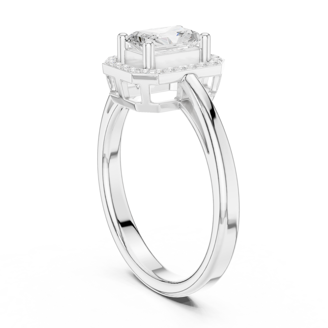 Decorative gemstone toe ring with shine.