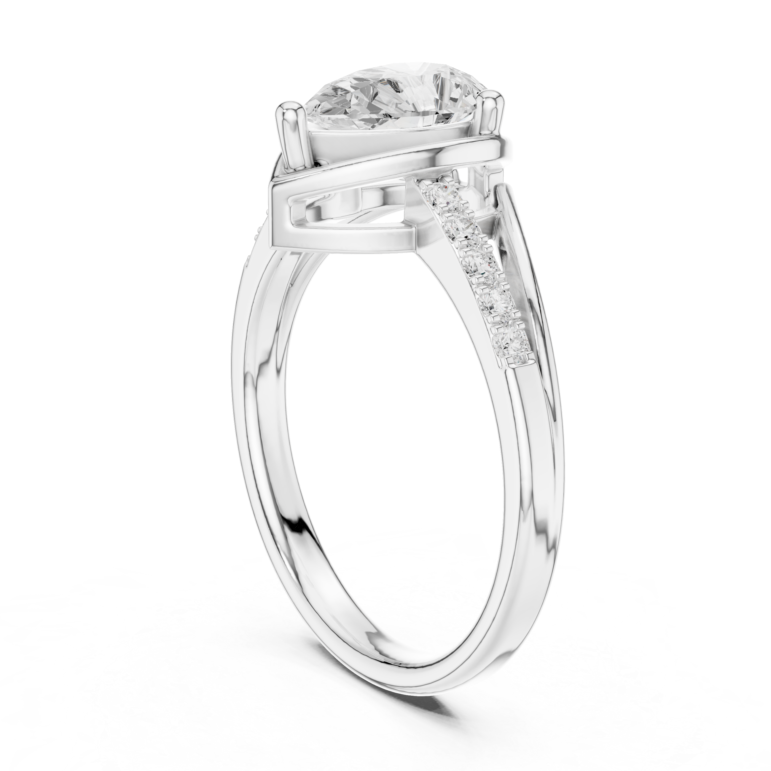 Classic gold ring with timeless style.