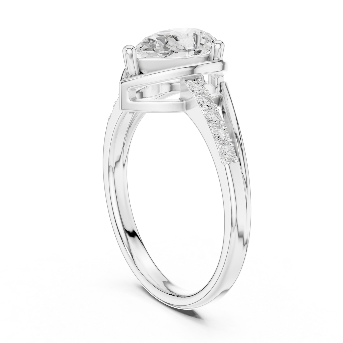 Classic gold ring with timeless style.