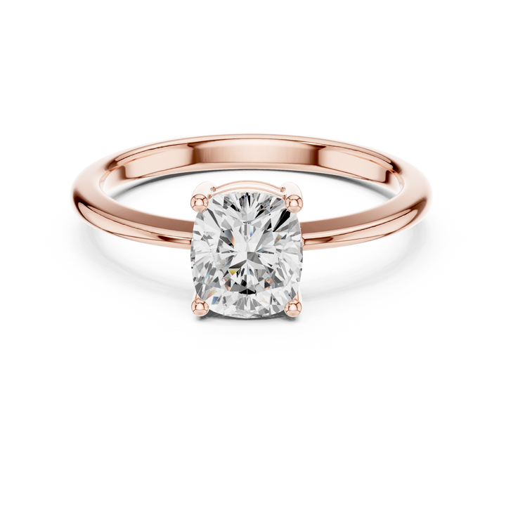 Royal Pear Cut Diamond Solitaire Engagement Ring charm