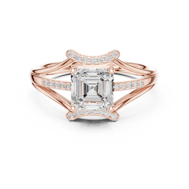 Oval Cut Diamond Solitaire Engagement Ring