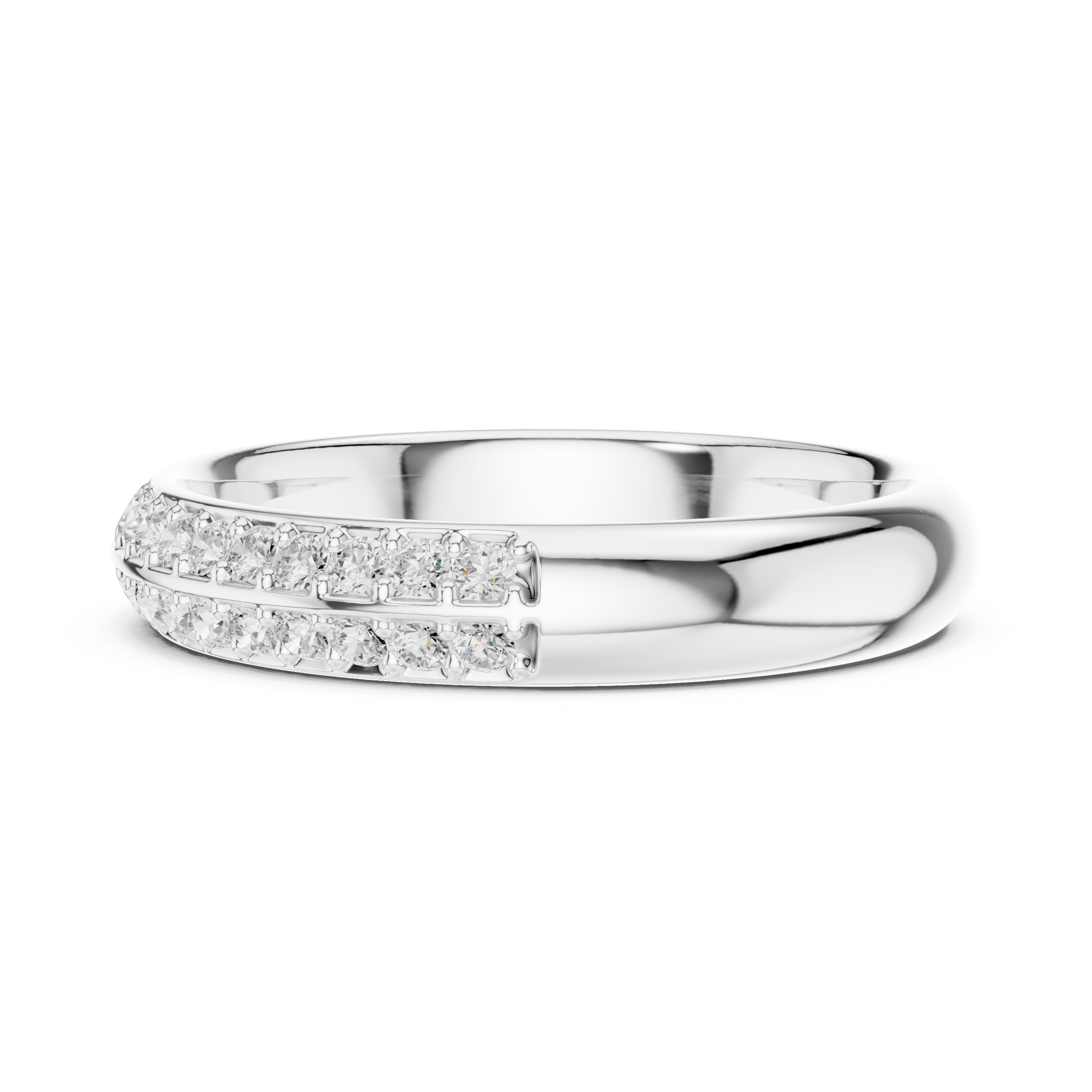 Luxury emerald-cut diamond ring with elegant prong setting and sophisticated appearance.
