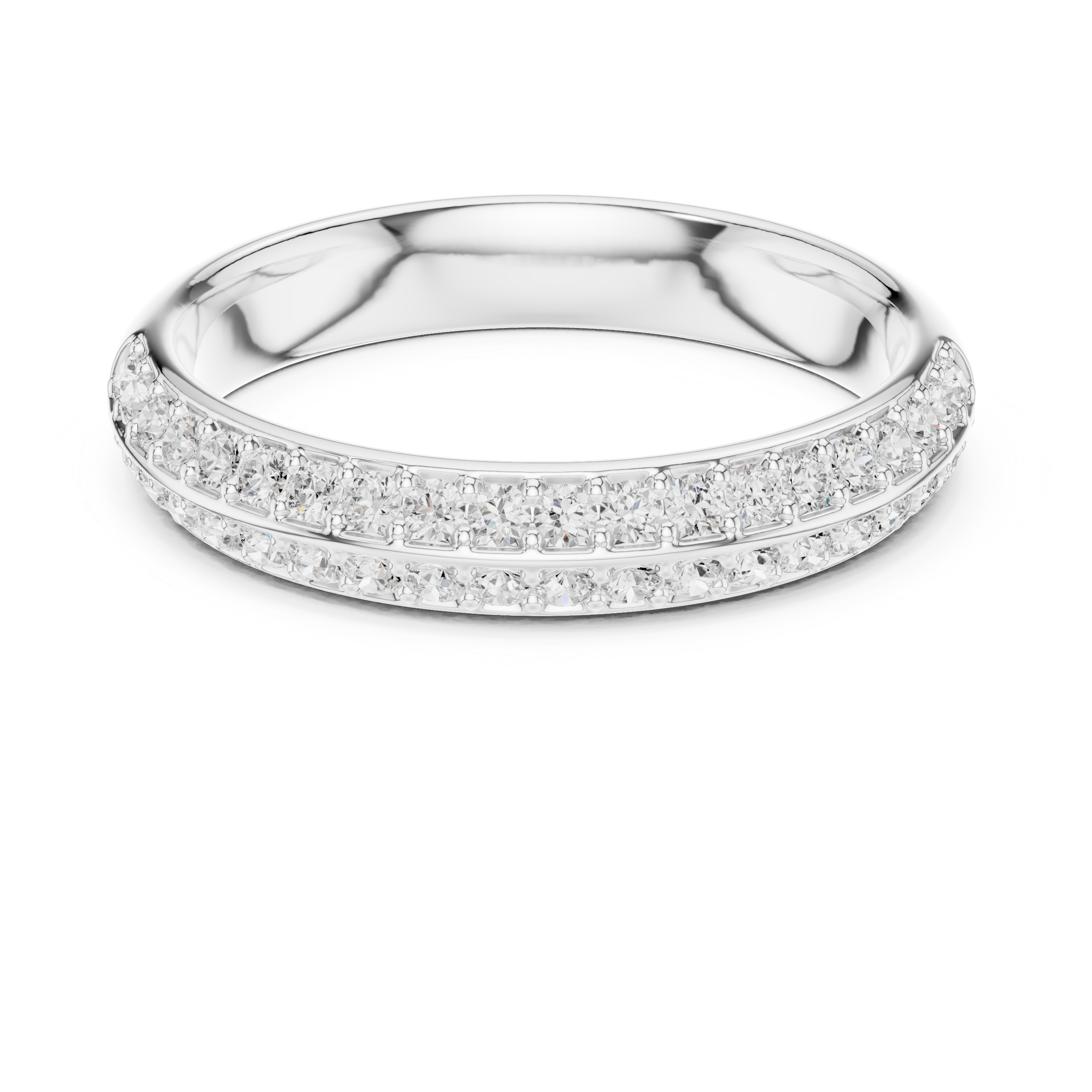 Stunning oval diamond engagement ring with brilliant sparkle and slim band profile.
