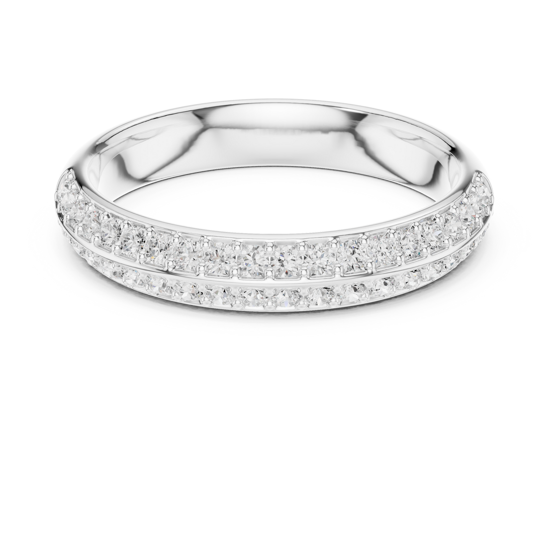 Stunning oval diamond engagement ring with brilliant sparkle and slim band profile.