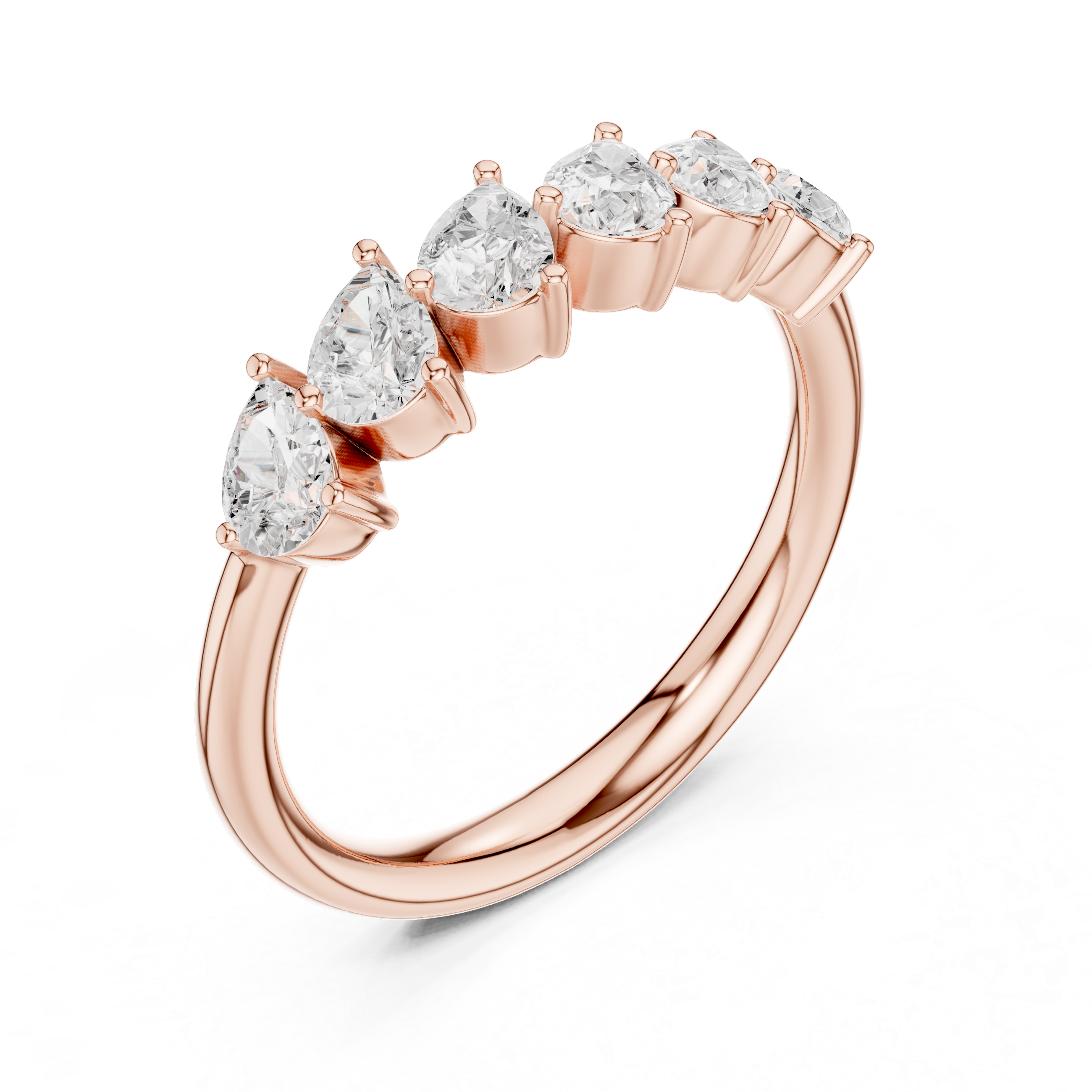Designer gemstone toe ring with colorful stone centerpiece.