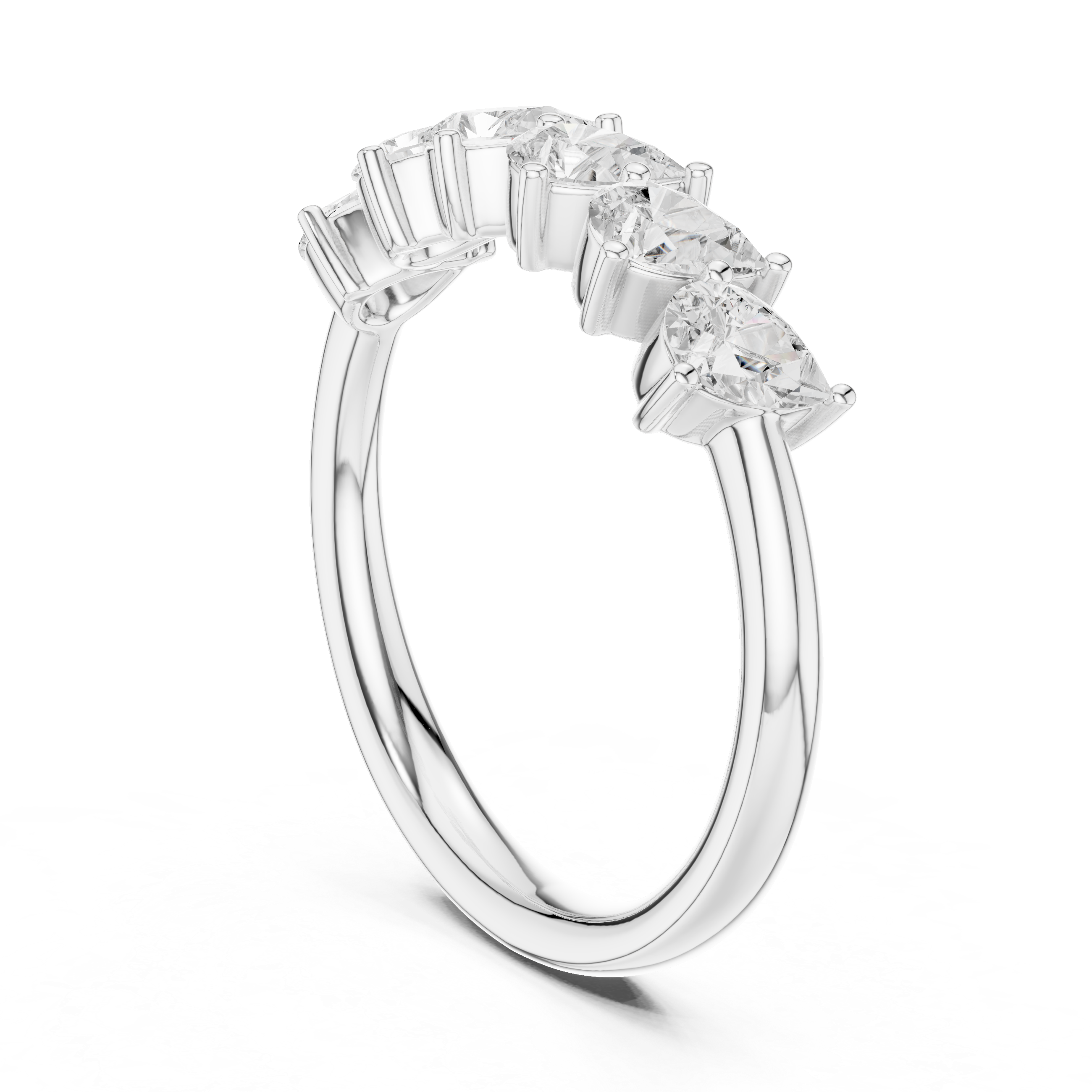 Vintage-style toe ring with engraved decorative patterns.