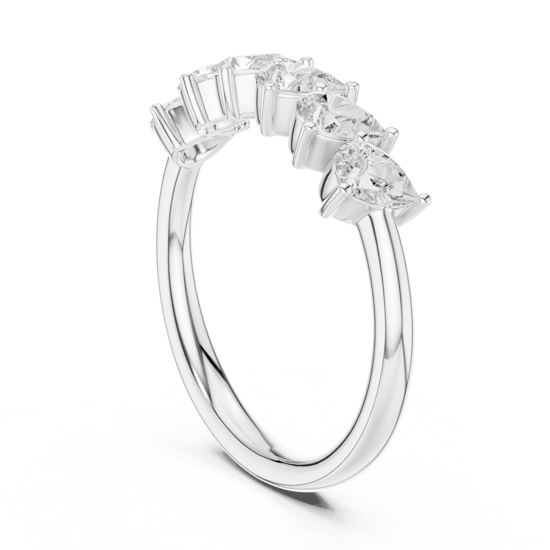 Vintage-style toe ring with engraved decorative patterns.