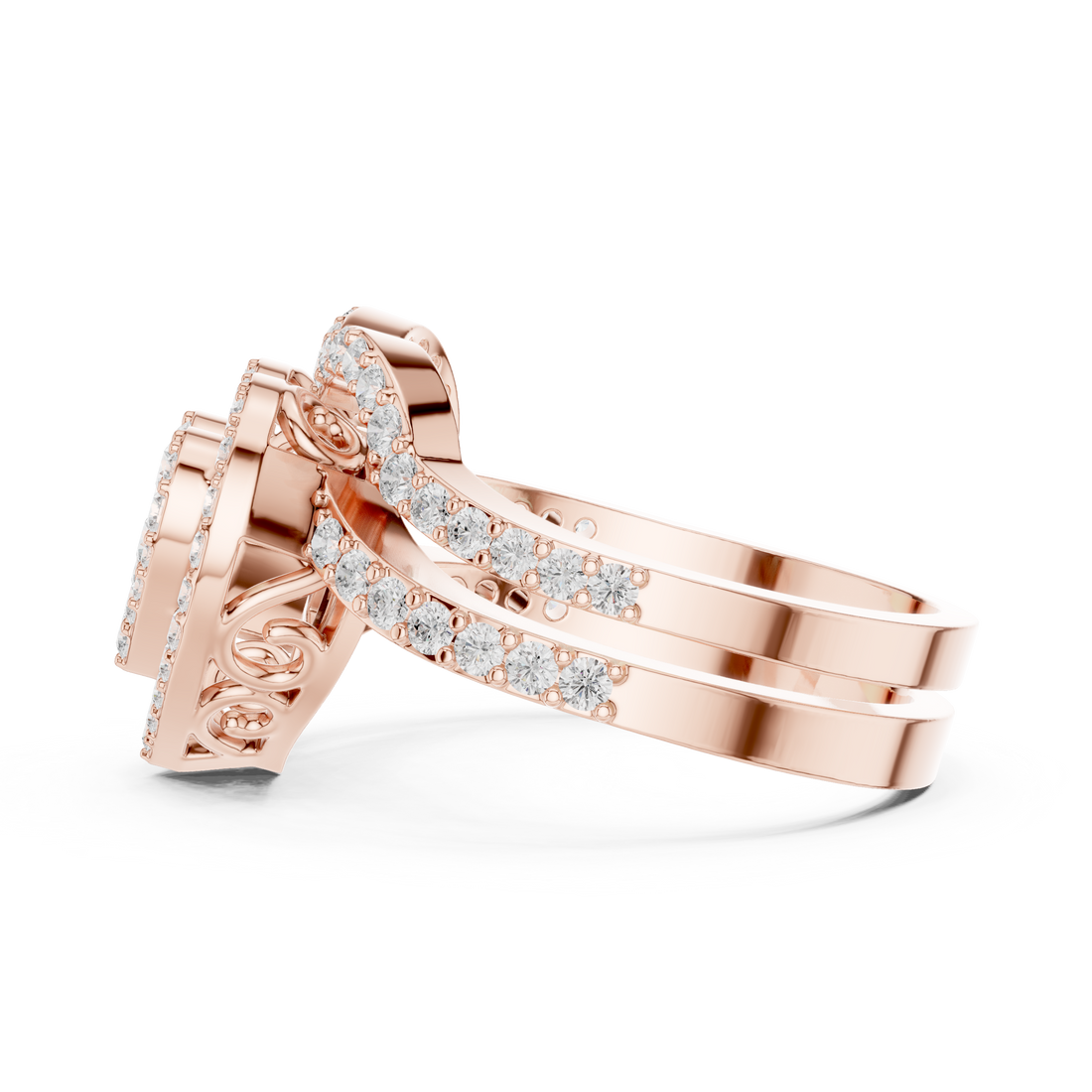 Elegant children's gold bracelet with lightweight structure and comfortable fit.