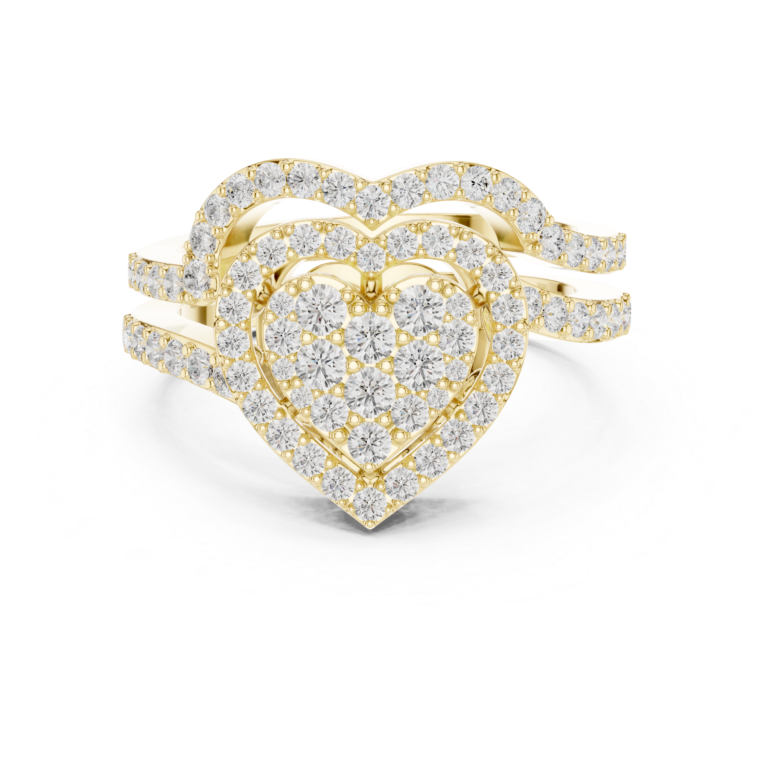 Classic yellow gold wedding band with smooth polished surface and timeless comfort fit design.