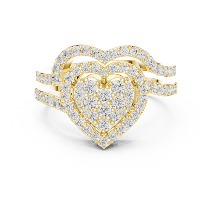 Classic yellow gold wedding band with smooth polished surface and timeless comfort fit design.