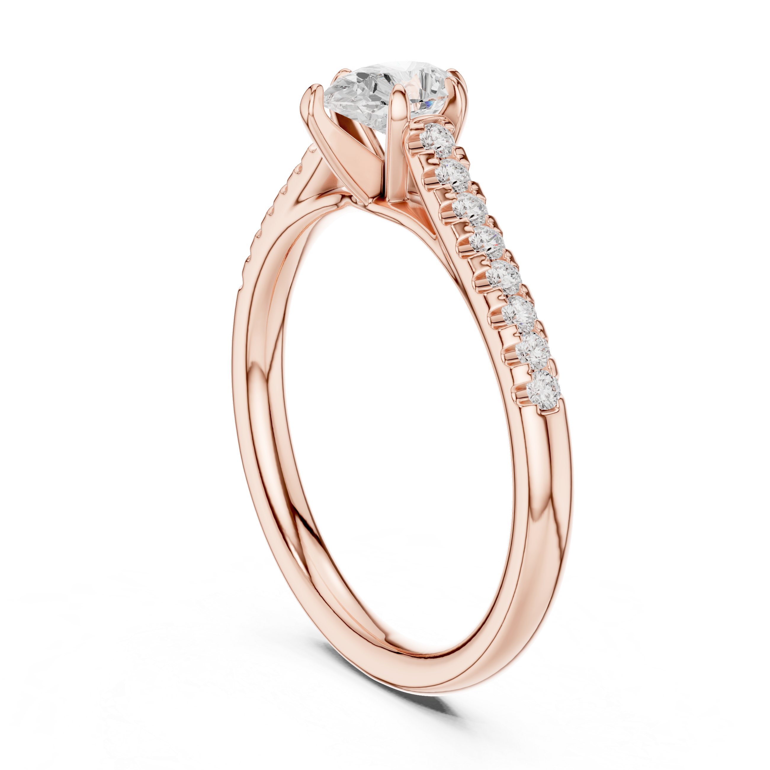 Stylish hoop nose ring with smooth polished finish and lightweight feel.