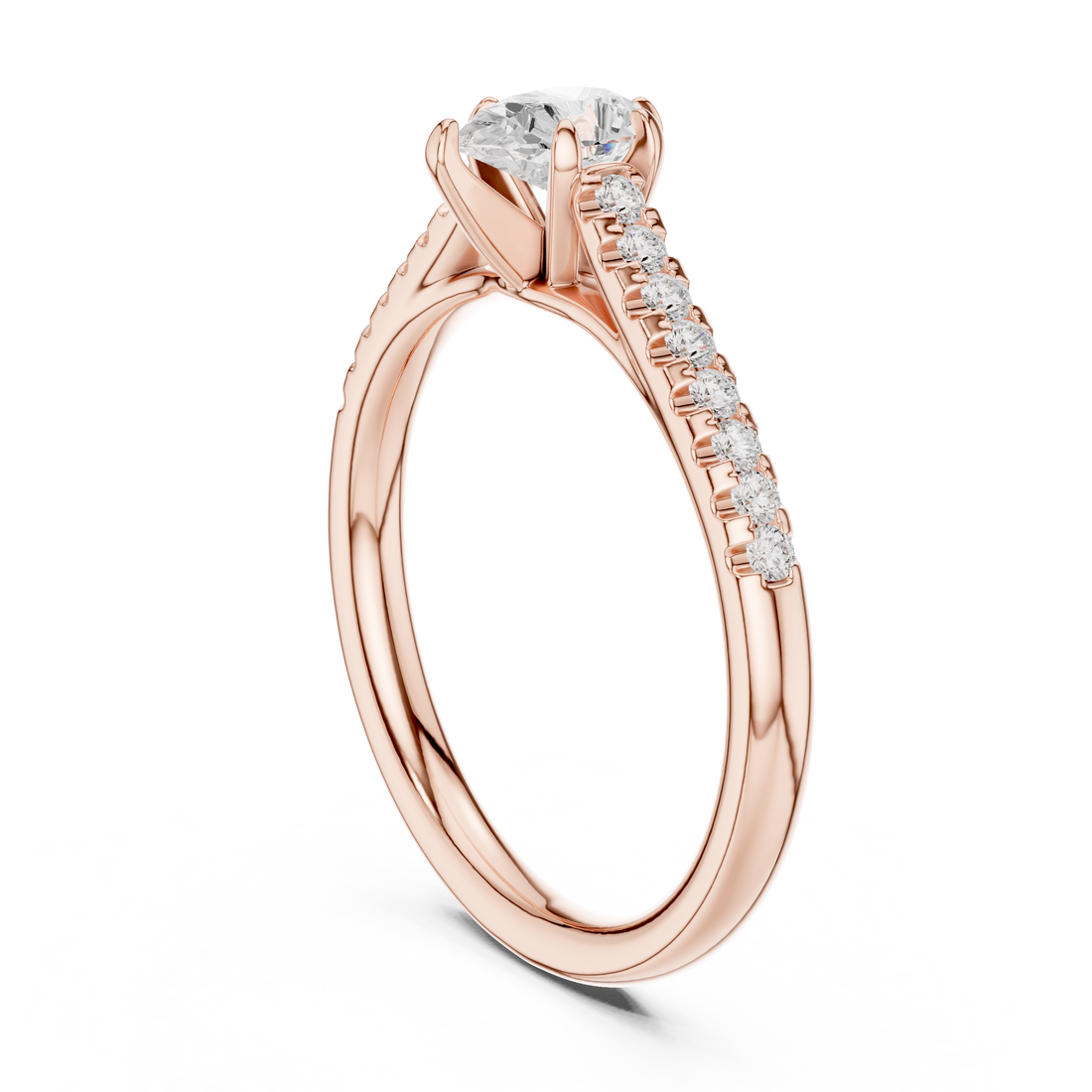 Stylish hoop nose ring with smooth polished finish and lightweight feel.