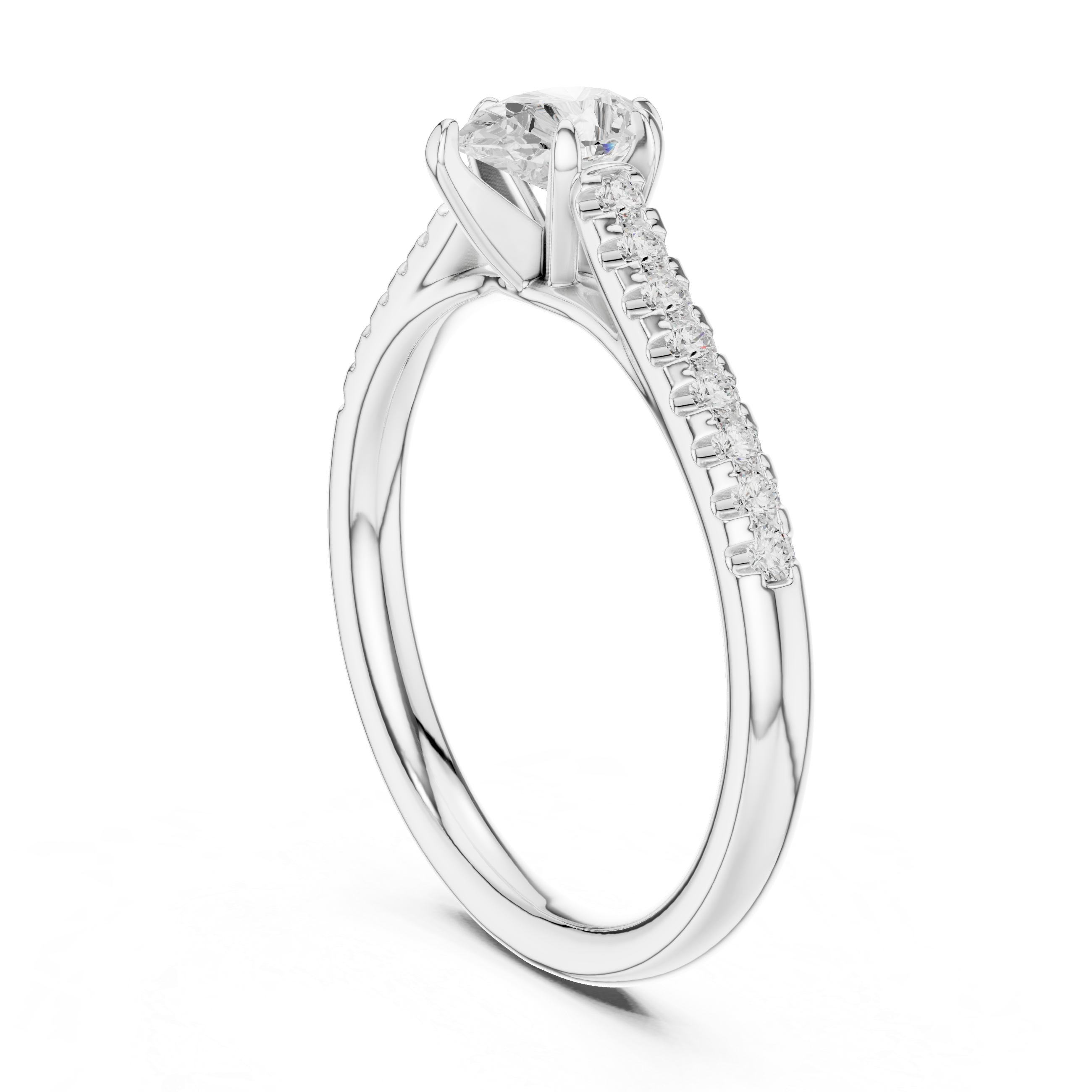 Elegant silver anklet with intricate design and lightweight wearable structure.