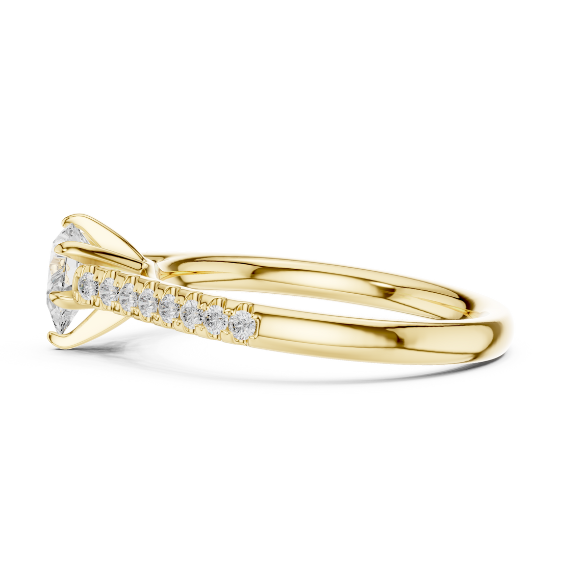 Designer gemstone toe ring with colorful stone centerpiece.