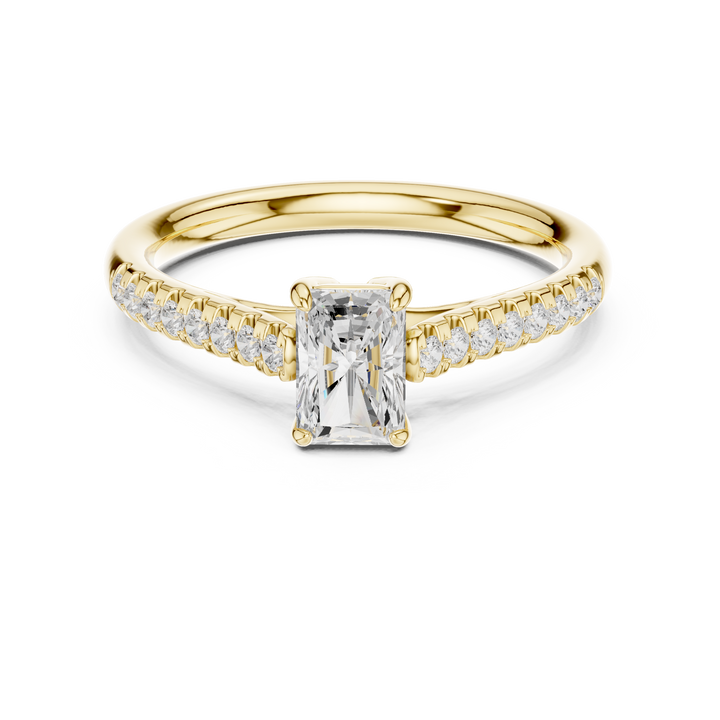 Elegant children's gold bracelet with lightweight structure and comfortable fit.