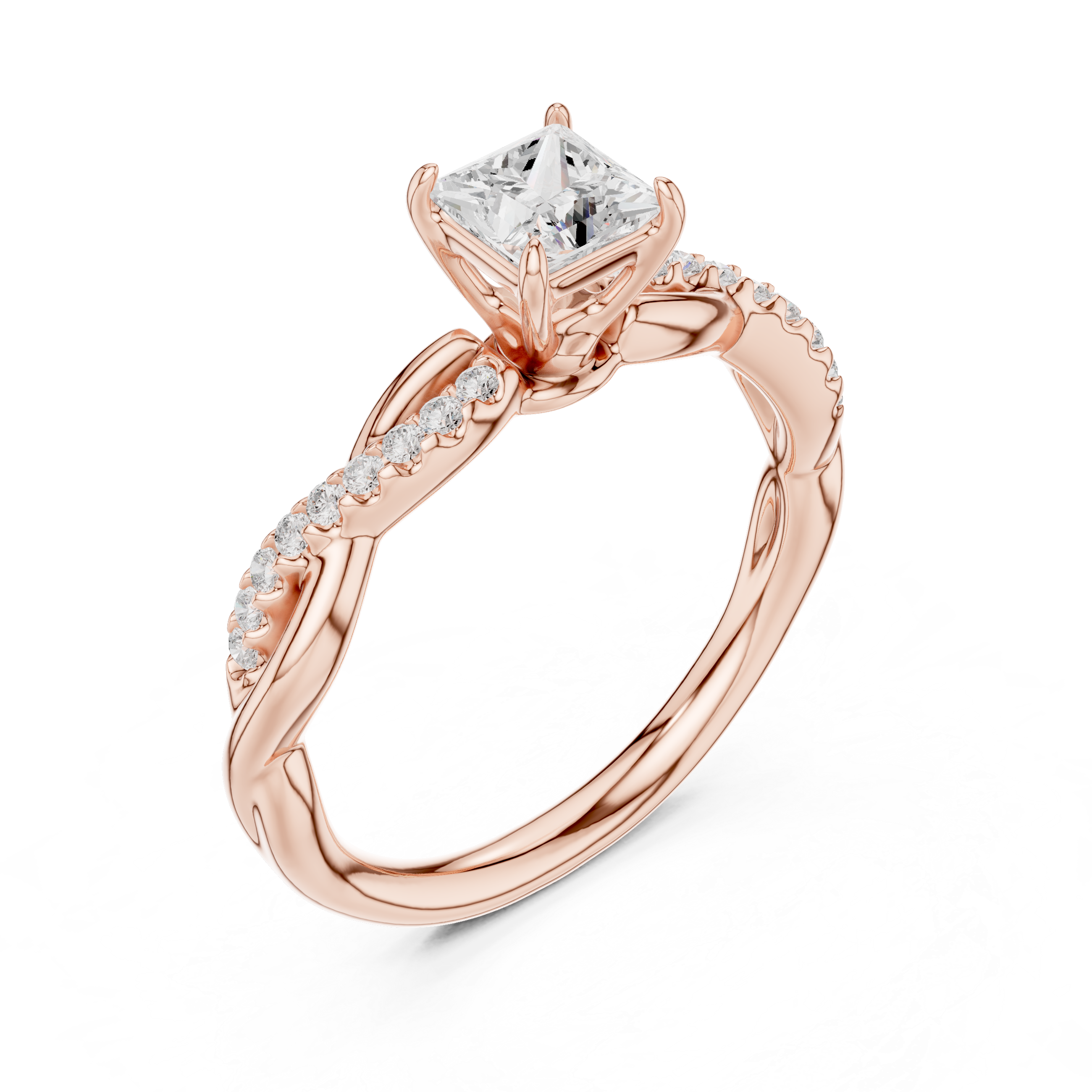 Stylish infinity pendant necklace symbolizing eternal love with sleek metal curves.