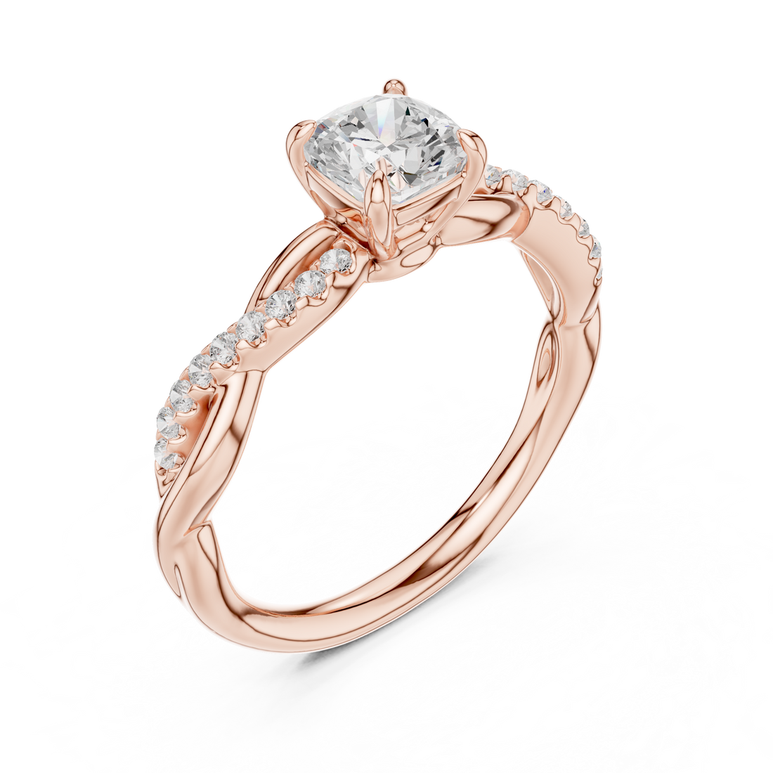 Luxury diamond bangle bracelet featuring pavé-set stones across the surface.