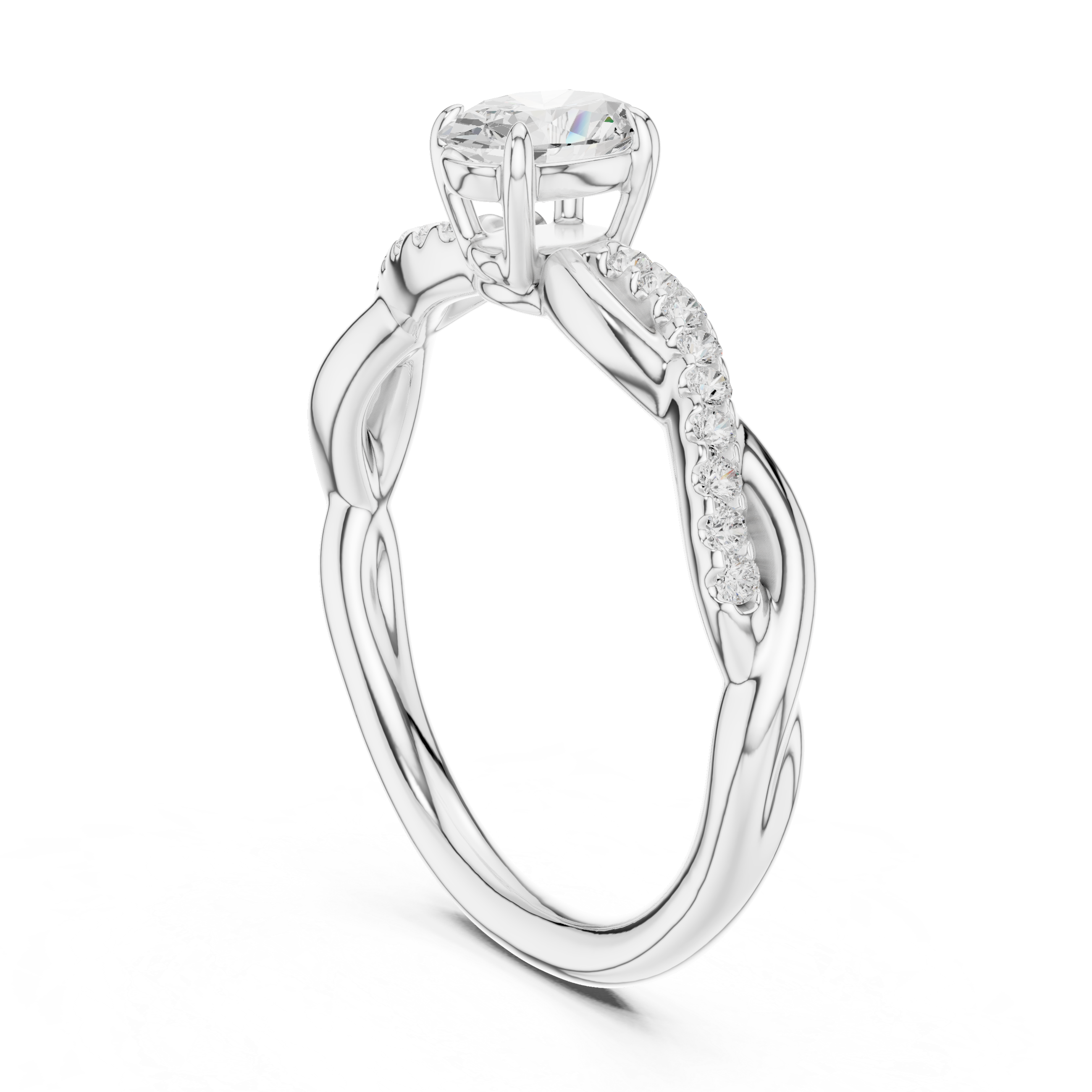 Contemporary minimal chain necklace with sleek lightweight finish.