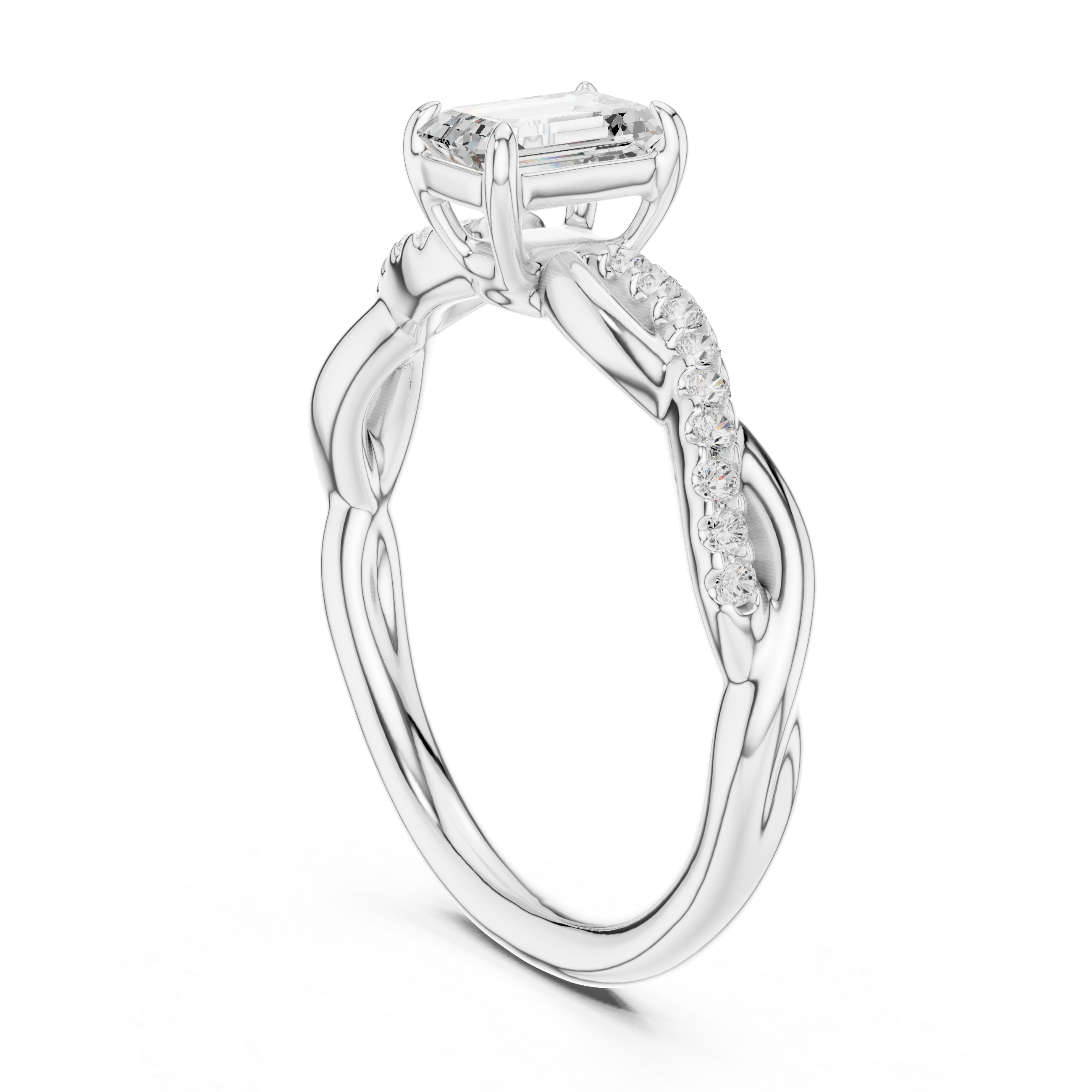 Elegant toe ring crafted in polished silver with smooth adjustable band.
