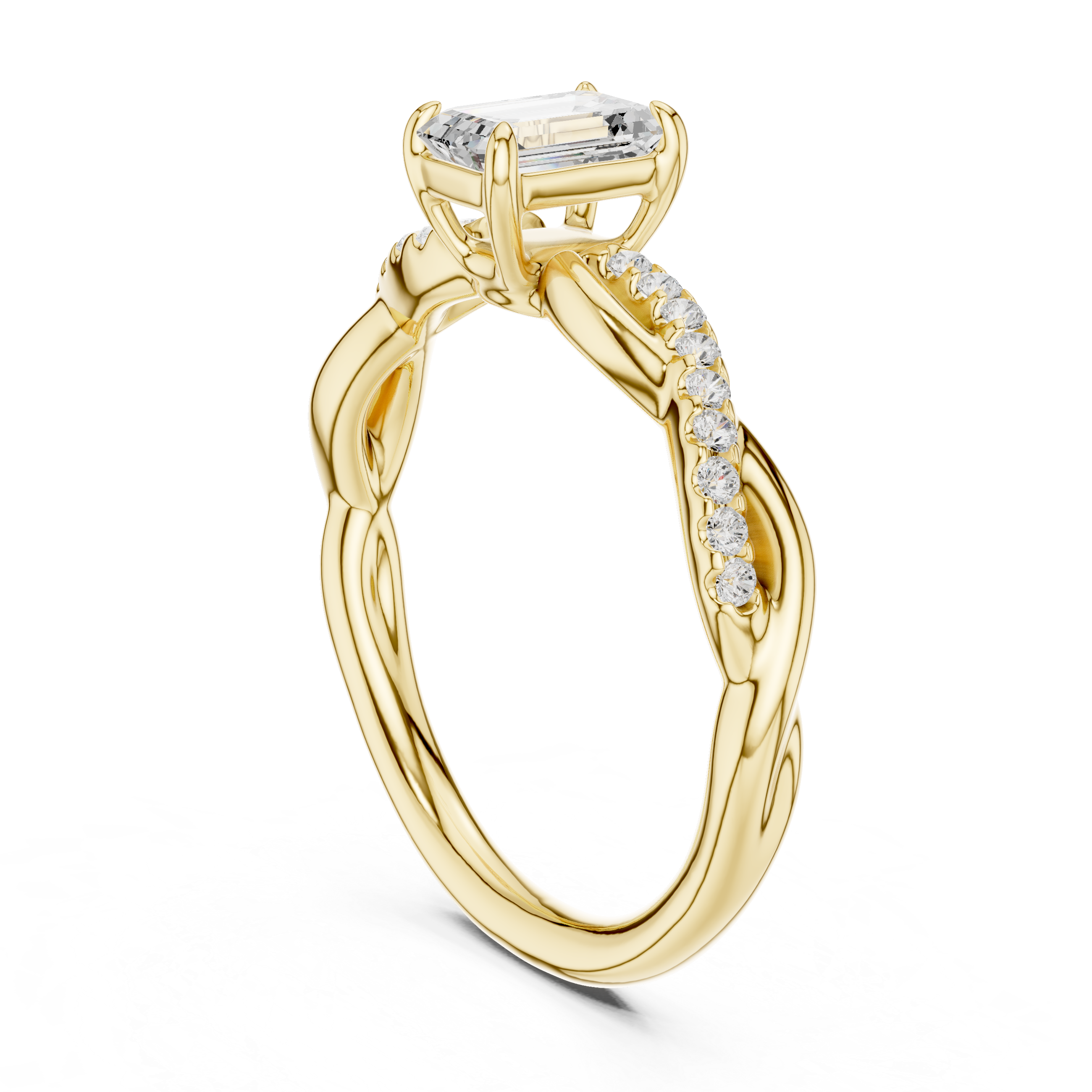 Vintage-style toe ring with engraved decorative patterns.