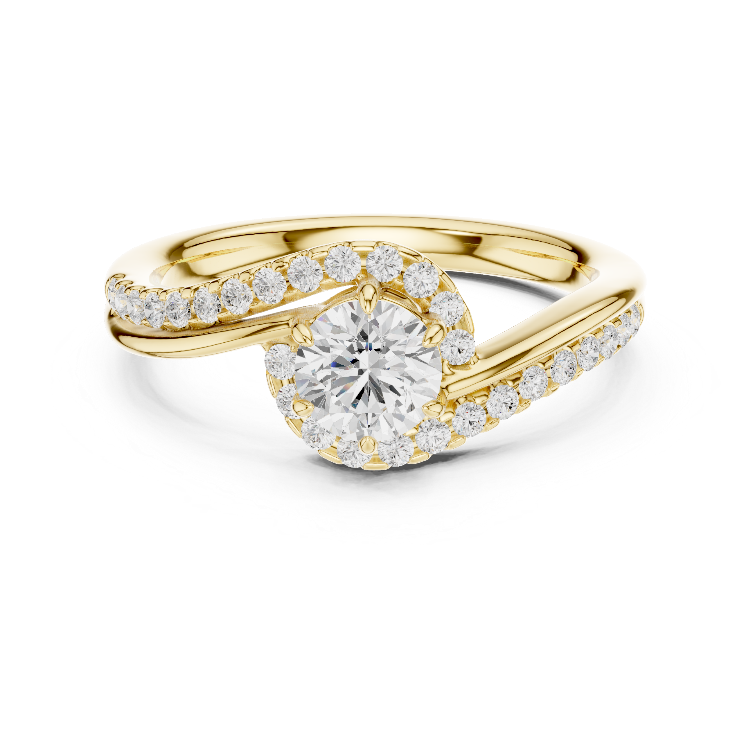 Designer baby ring with adjustable band and smooth edges.