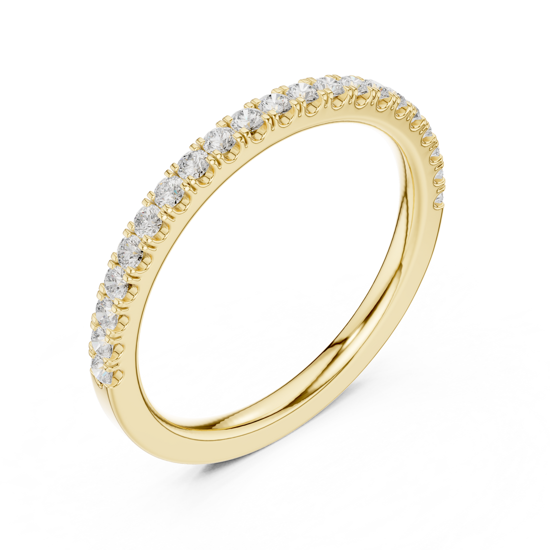 Classic heart-shaped pendant necklace crafted in polished gold with romantic styling.