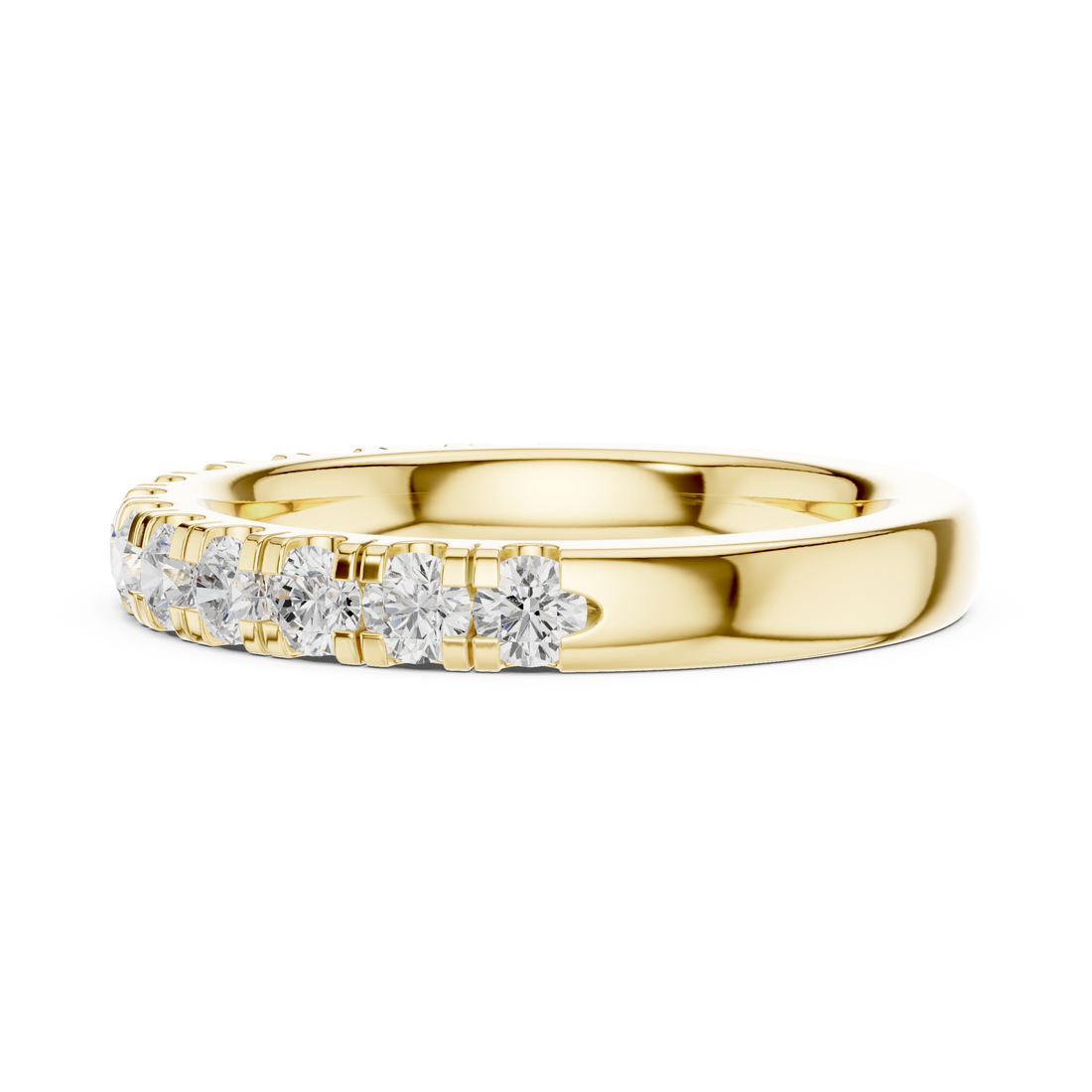 Luxury diamond bangle bracelet featuring pavé-set stones across the surface.