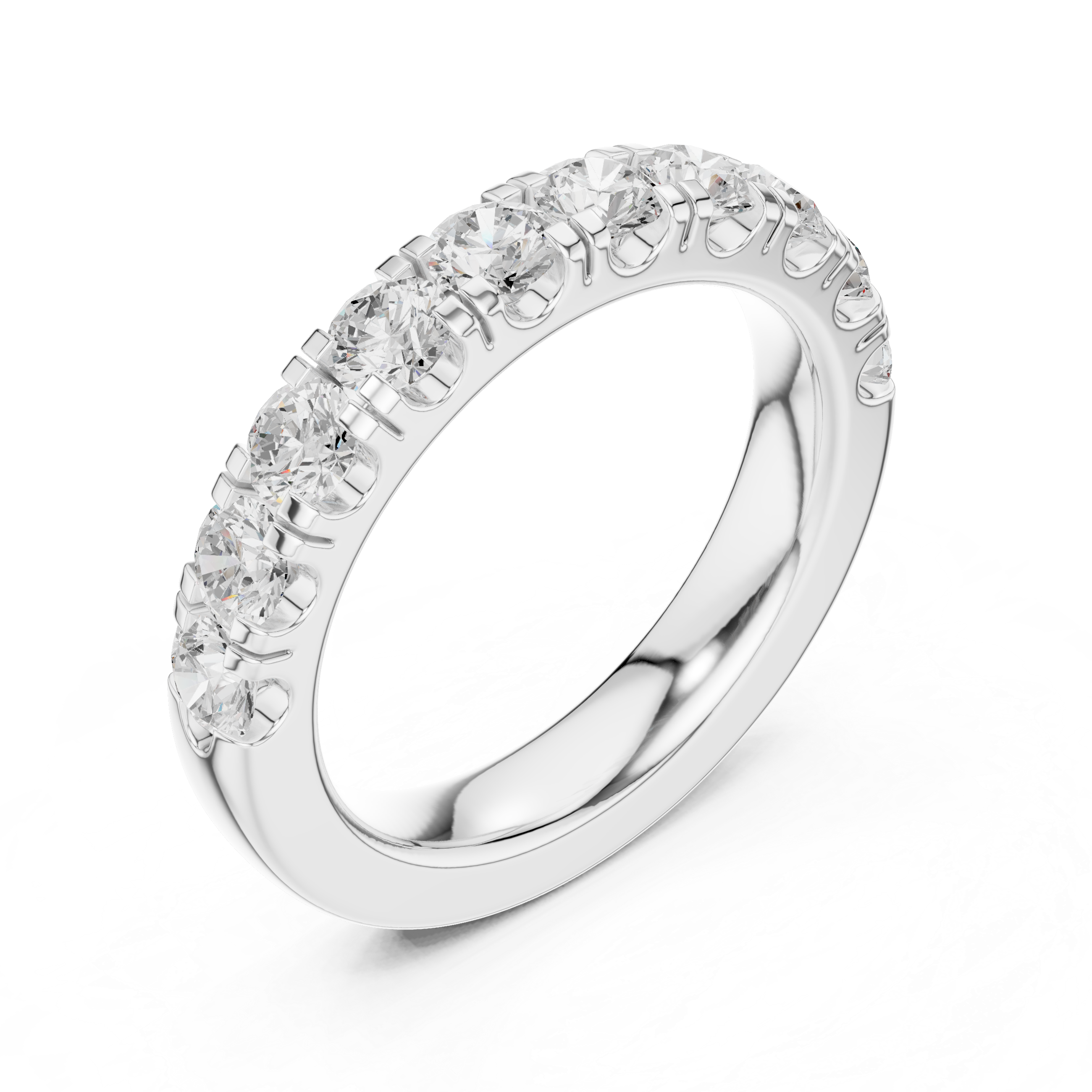 Stylish hoop nose ring with smooth polished finish and lightweight feel.