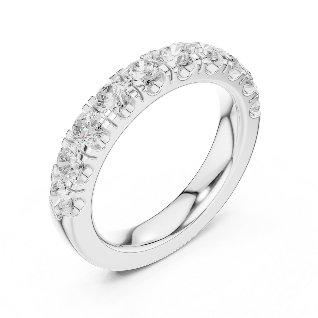 Stylish hoop nose ring with smooth polished finish and lightweight feel.