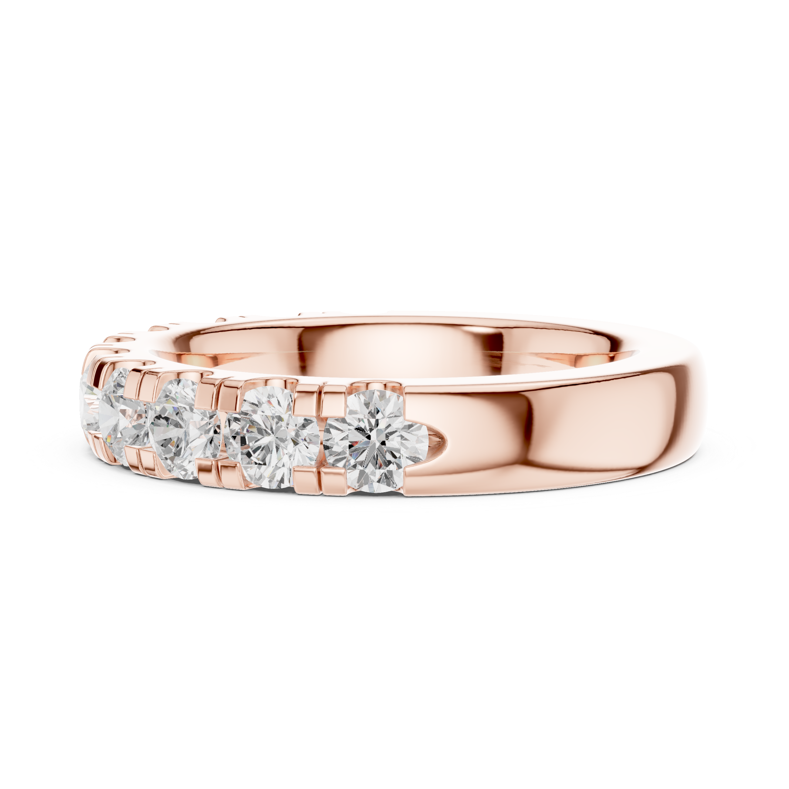 Minimalist toe ring with simple band structure and sleek modern appearance.