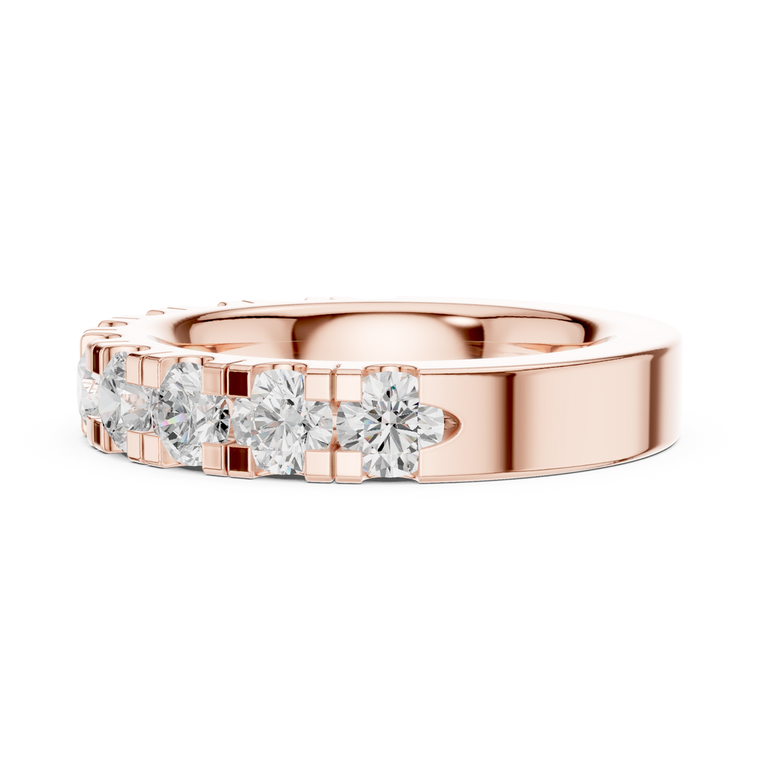 Elegant children's gold bracelet with lightweight structure and comfortable fit.