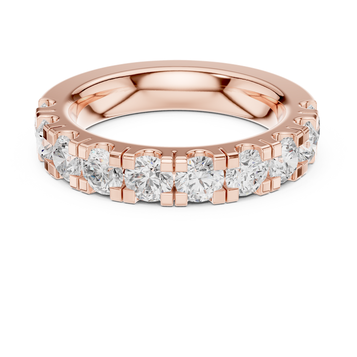 Designer men's diamond ring with sophisticated modern styling.
