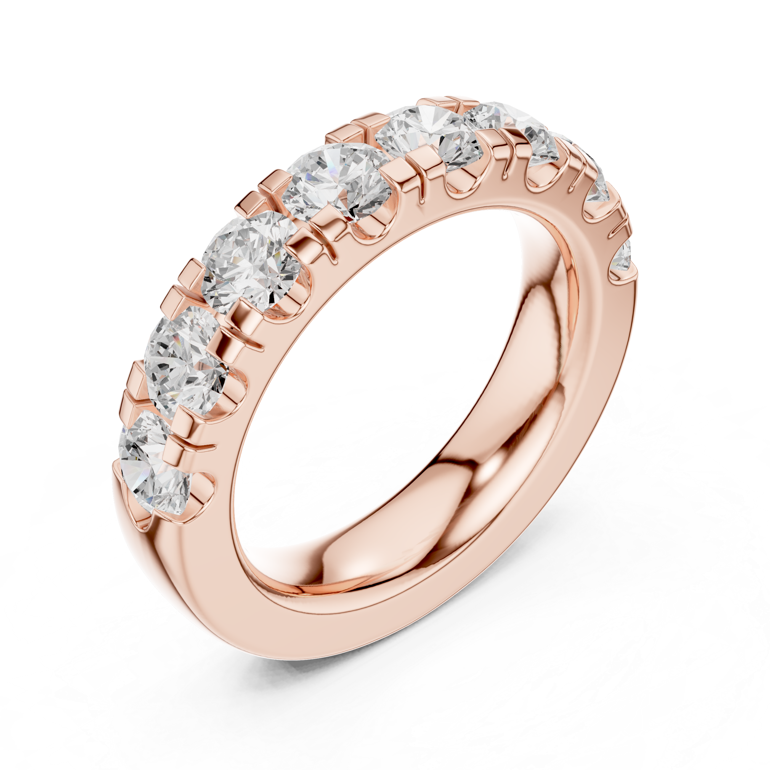 Luxury emerald-cut diamond ring with elegant prong setting and sophisticated appearance.