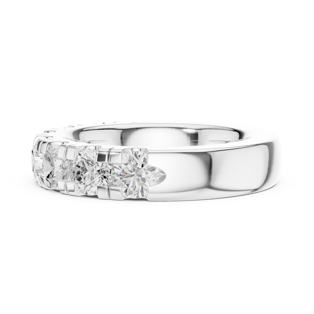 Elegant gold diamond stud earrings with brilliant round-cut stones and secure push-back closure.